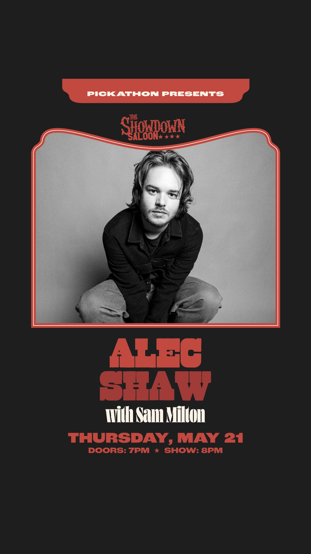 Alec Shaw with Sam Milton & Co: Showdown Saloon