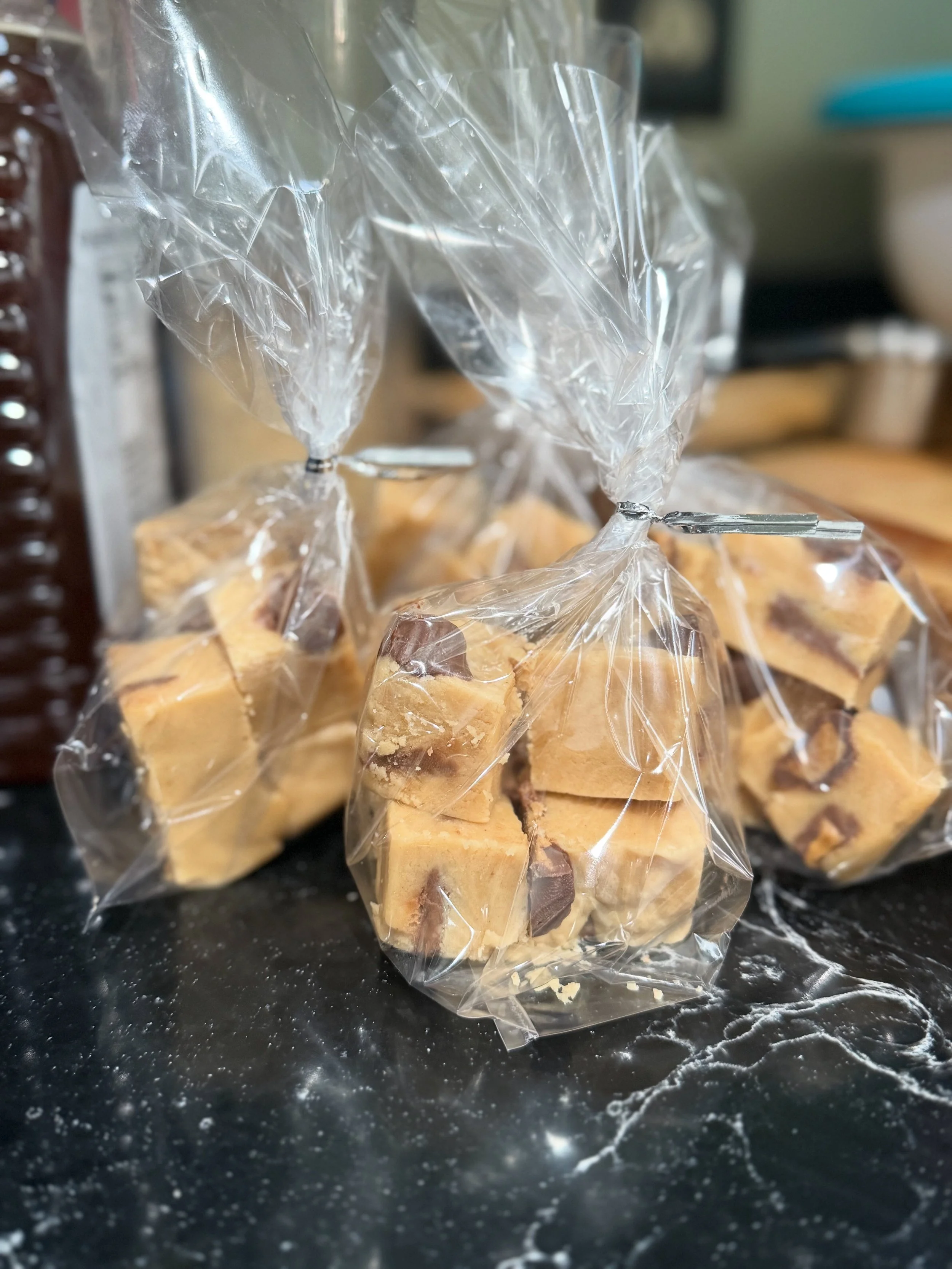 PB Cup Fudge in a bag.JPG