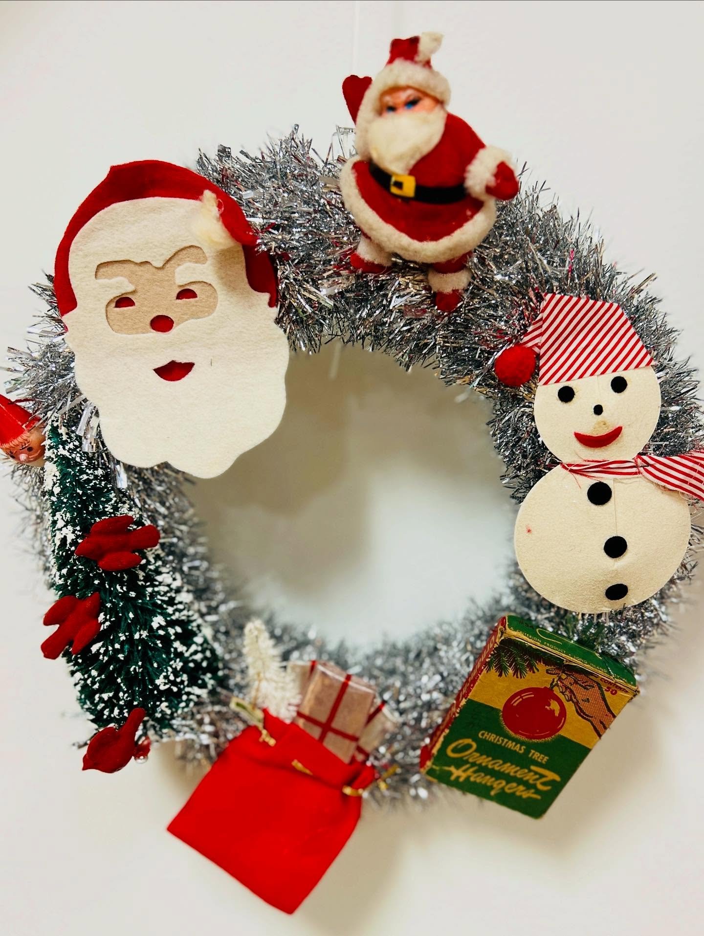 It&rsquo;s Christmas so you know it&rsquo;s time to get those glue guns out! Three new wreaths this season and more to come. Add some kitsch to your space this season-remember, always buy the weird stuff!