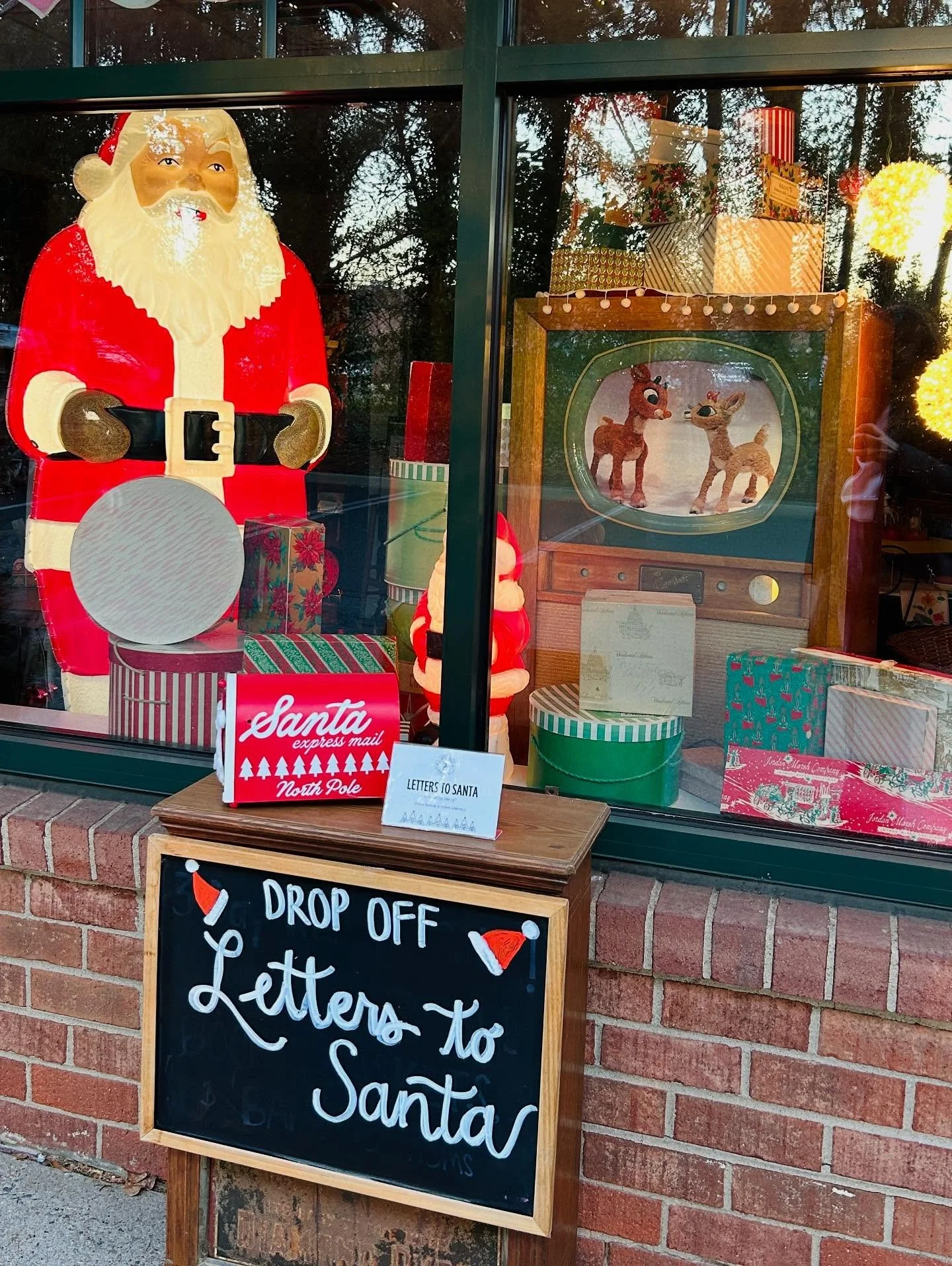 Drop off your letters to Santa before the 18th and the big guy will write your little one back. Be sure to leave a return address. Box is located right outside the shop. Let&rsquo;s make some holiday magic in the community. 
Feel free to share with f