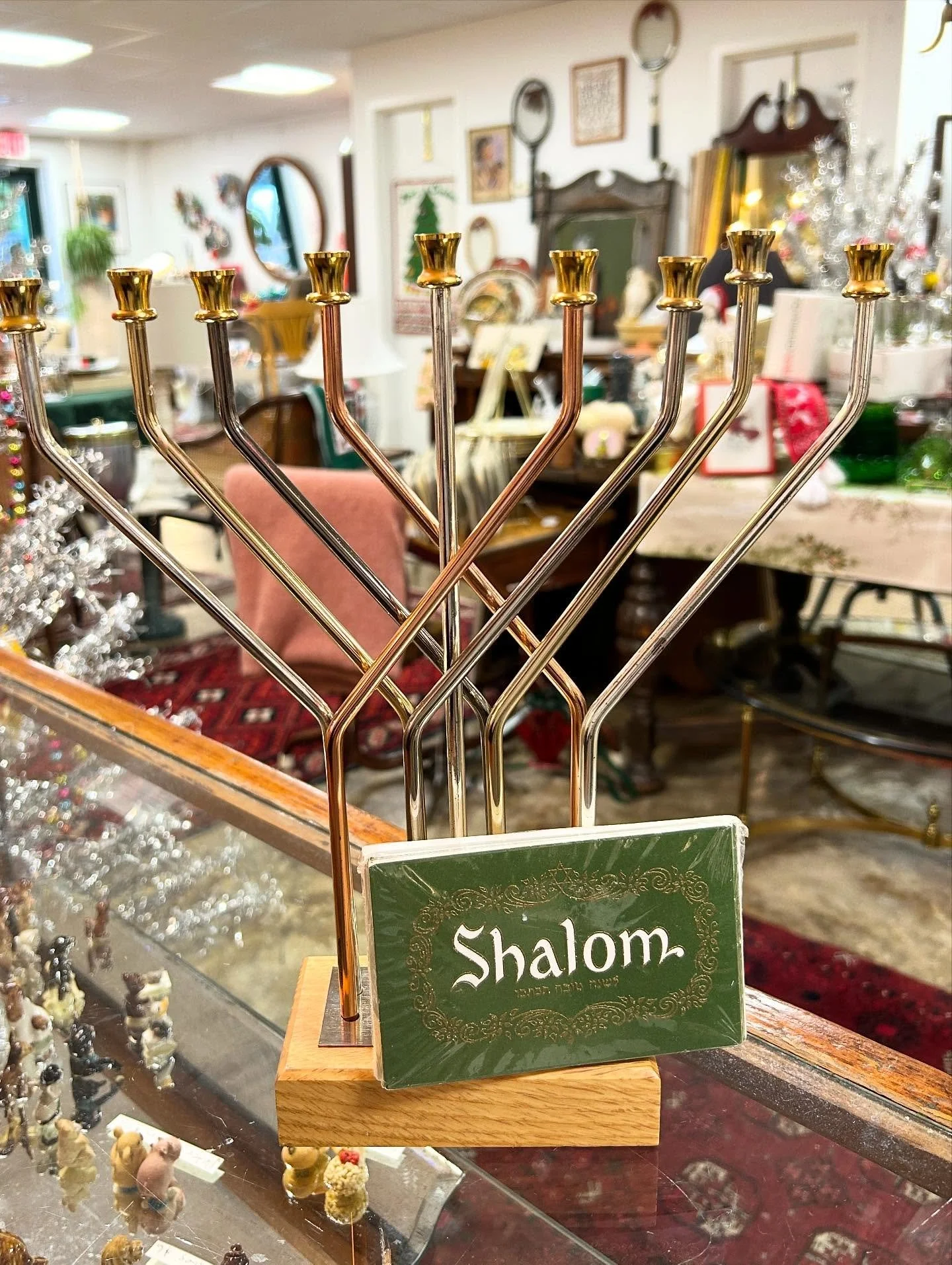 Hanukkah starts tomorrow.
For our friends who celebrate, we have this beautiful Mier Cohen menorah in the shop&mdash;modern, thoughtful, and made to be used year after year.
Chag Sameach 🕯️✨