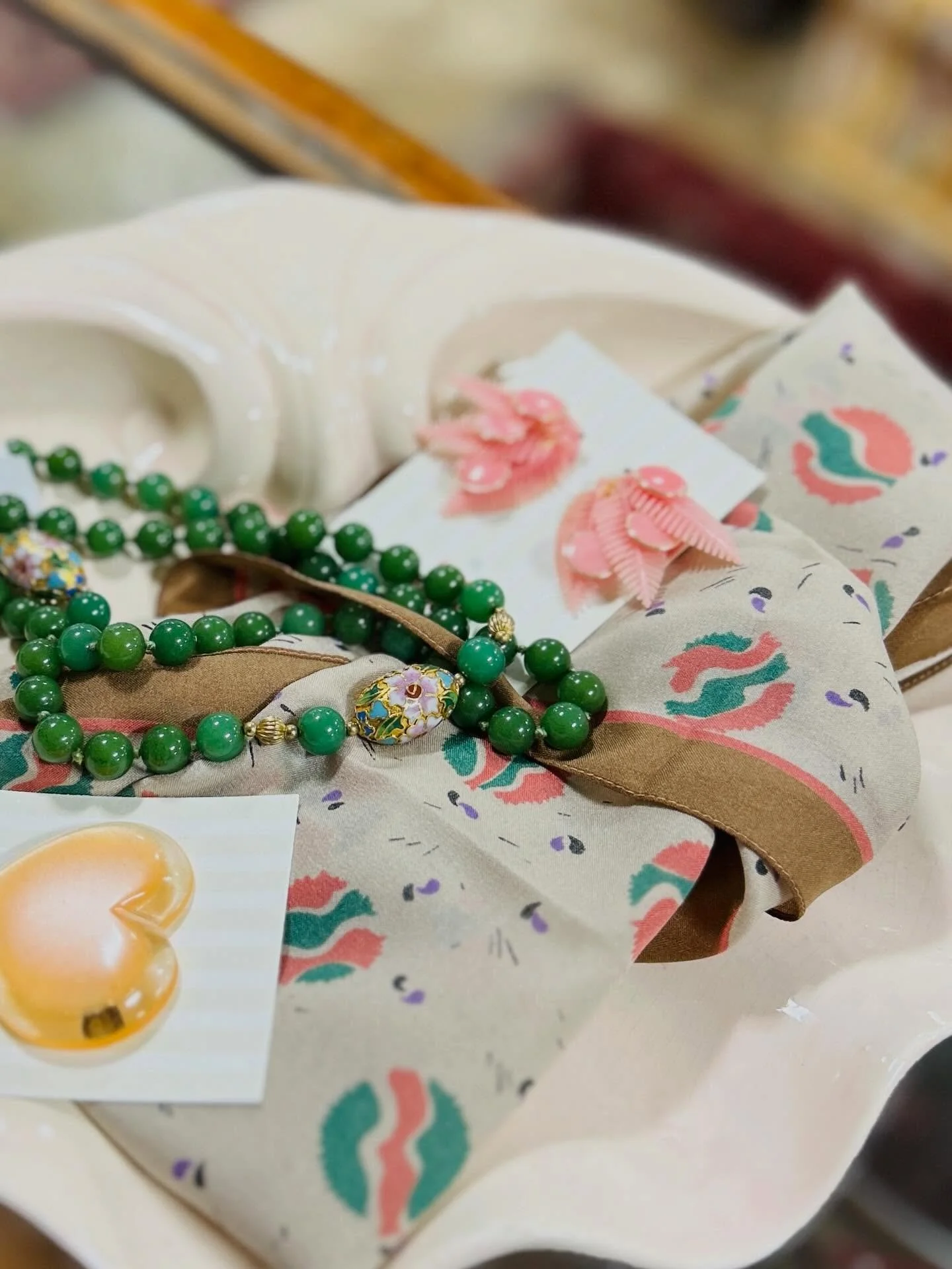 Final face-off in Round 1 of Vintage Bracket Battle. Will it be the hardworking vintage books with their gorgeous linen covers perfect for reading, stacking &amp; styling or vintage jewelry and the age old practice of adoring ourselves with interesti