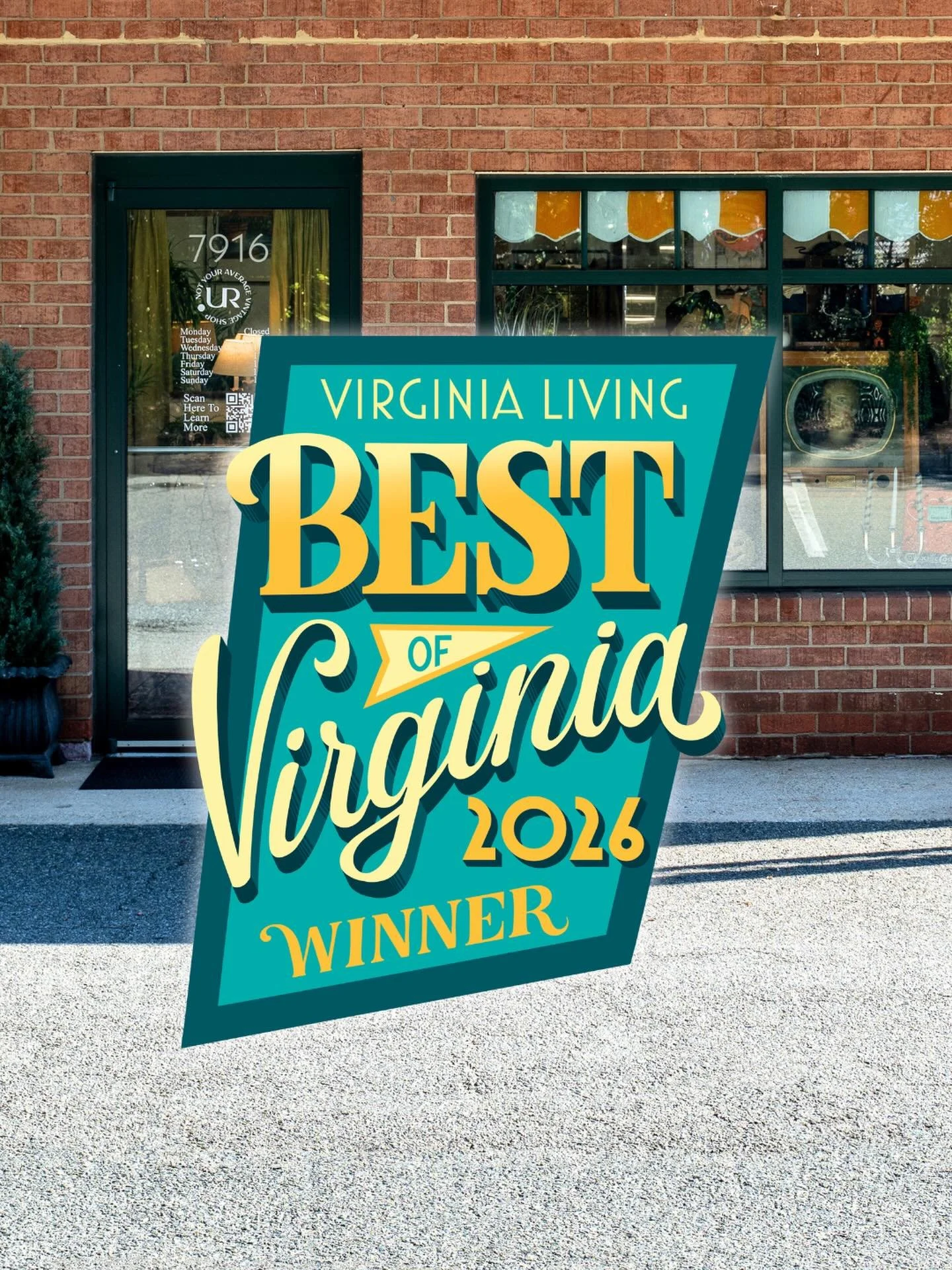 This is huge for us. With little to no advertising, we&rsquo;ve built this through your word-of-mouth referrals and loyalty. Your decision to shop small and secondhand is what got us here. I&rsquo;m beyond grateful to everyone who took a moment to vo