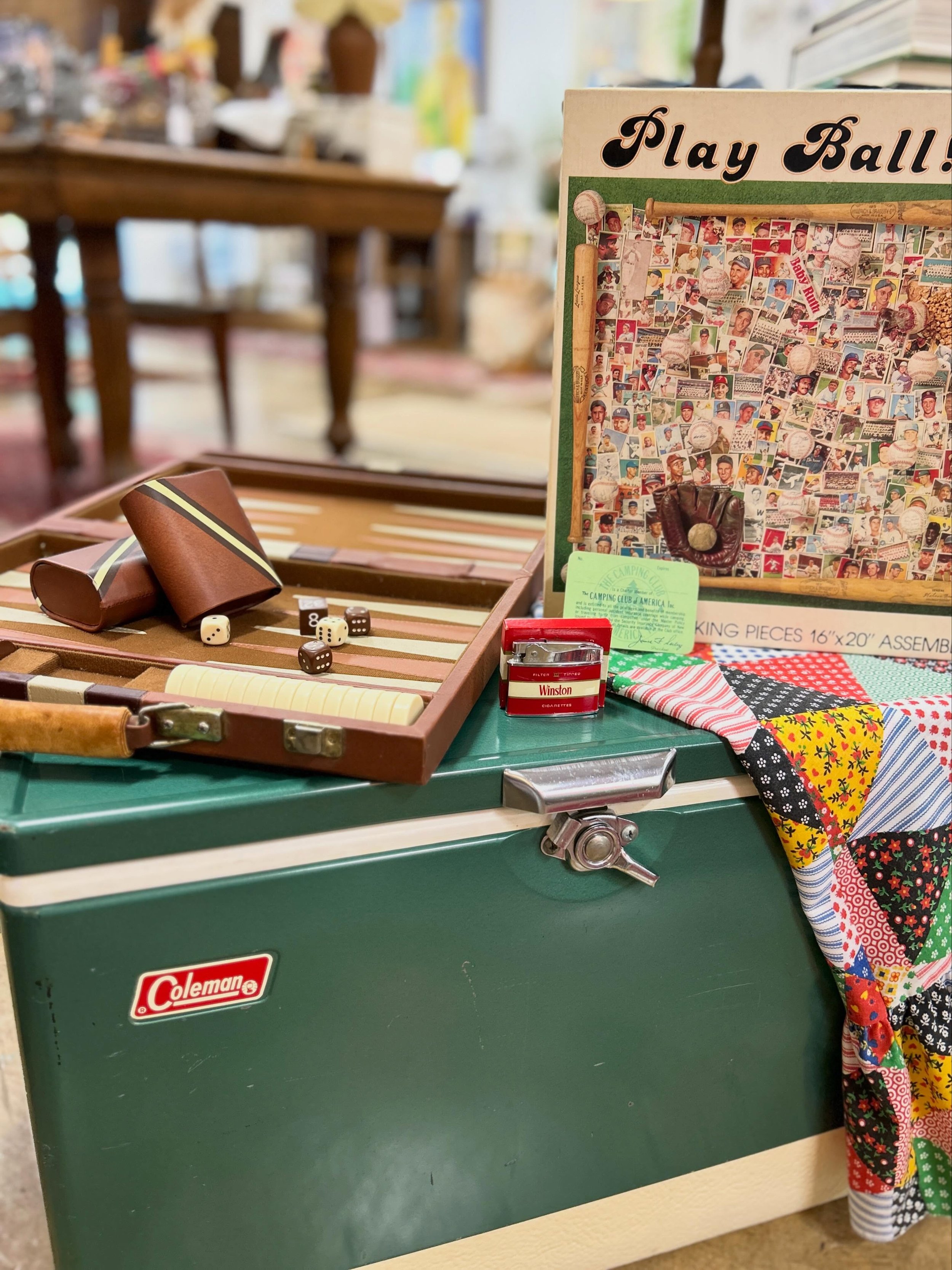 1970&rsquo;s summer unlocked. ☀️
Throw on your jean cutoffs, muscle tee and trucker hat. Grab the champagne of beers and a bag of ice. The party has arrived. 
.
.
.
.
.
#vintagesummer #summervibes. #retrosummer #vintagecoleman