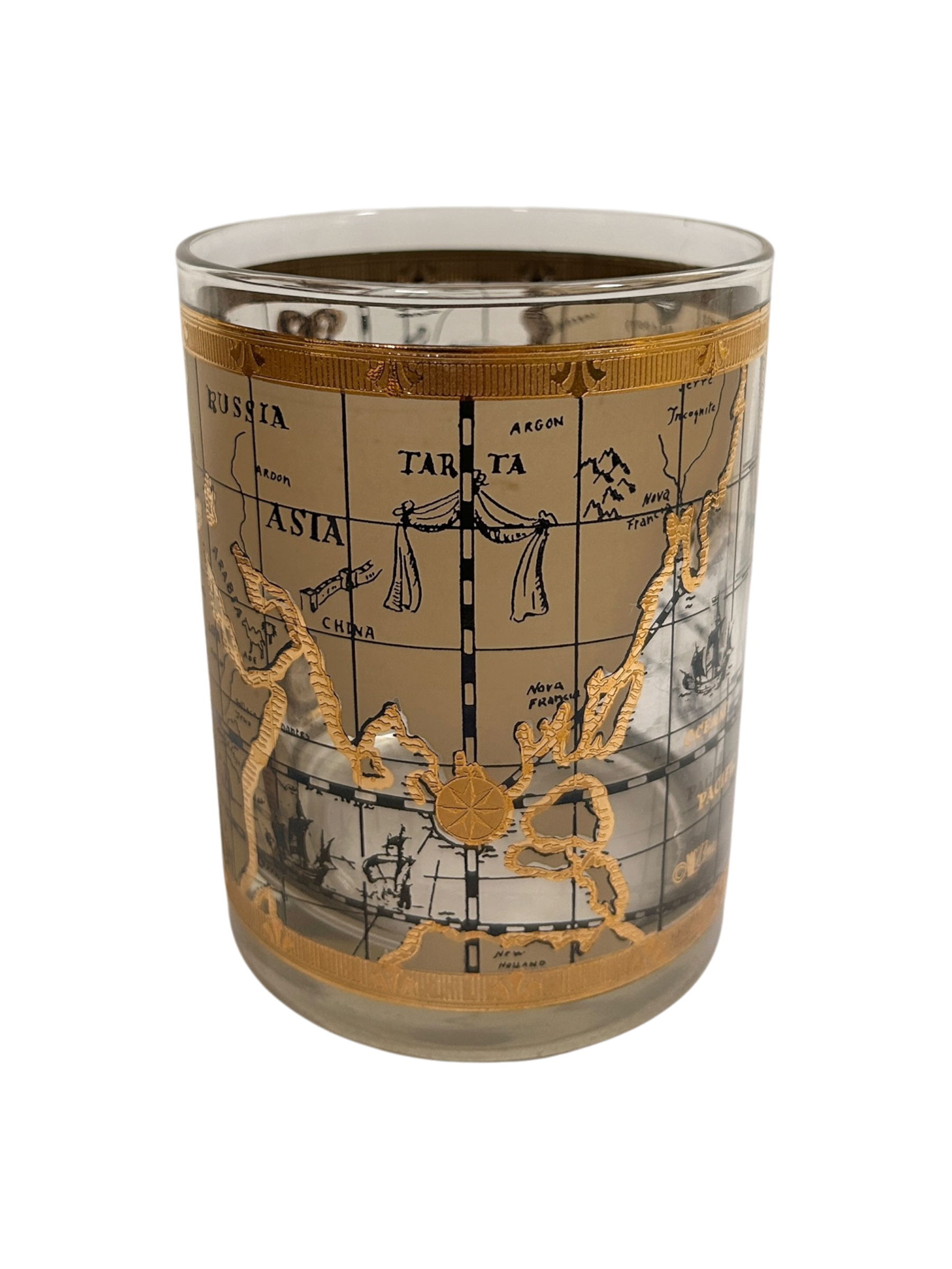 Cera Old World Gold Map Glass.PNG