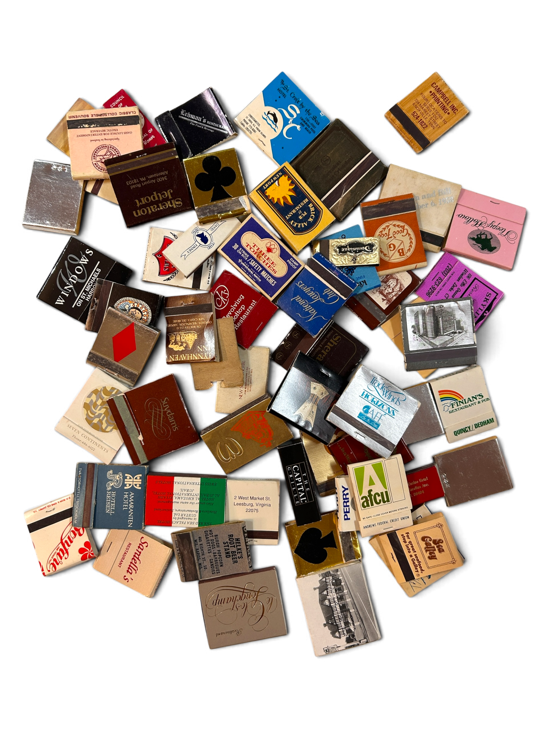 Vintage Matchbook Bundle | 6 Matchbooks | Choose Your State