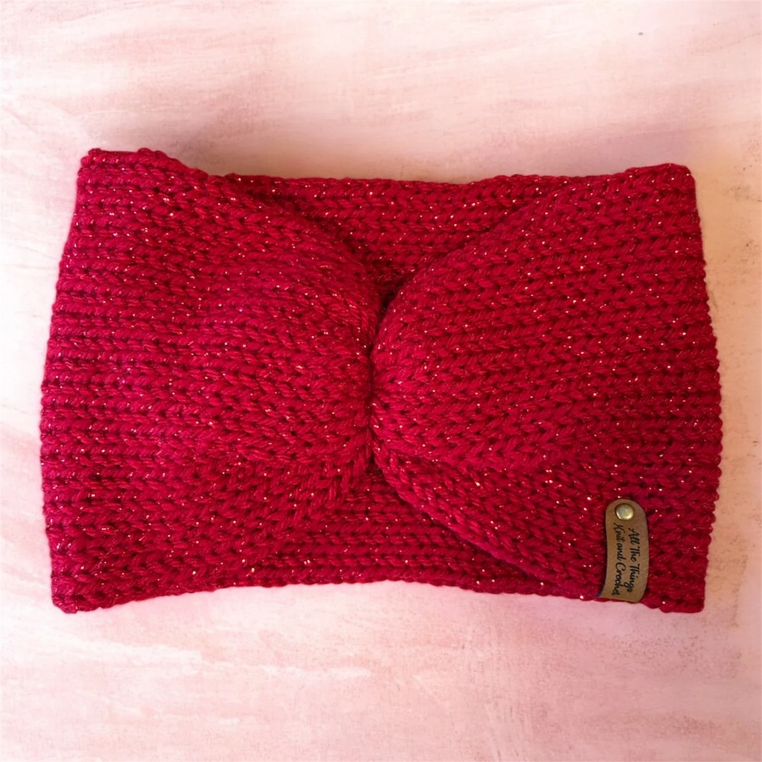 Cinch Style Knit Ear Warmer