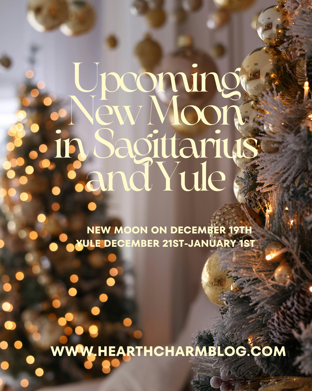 New Moon in Sagittarius and Yule