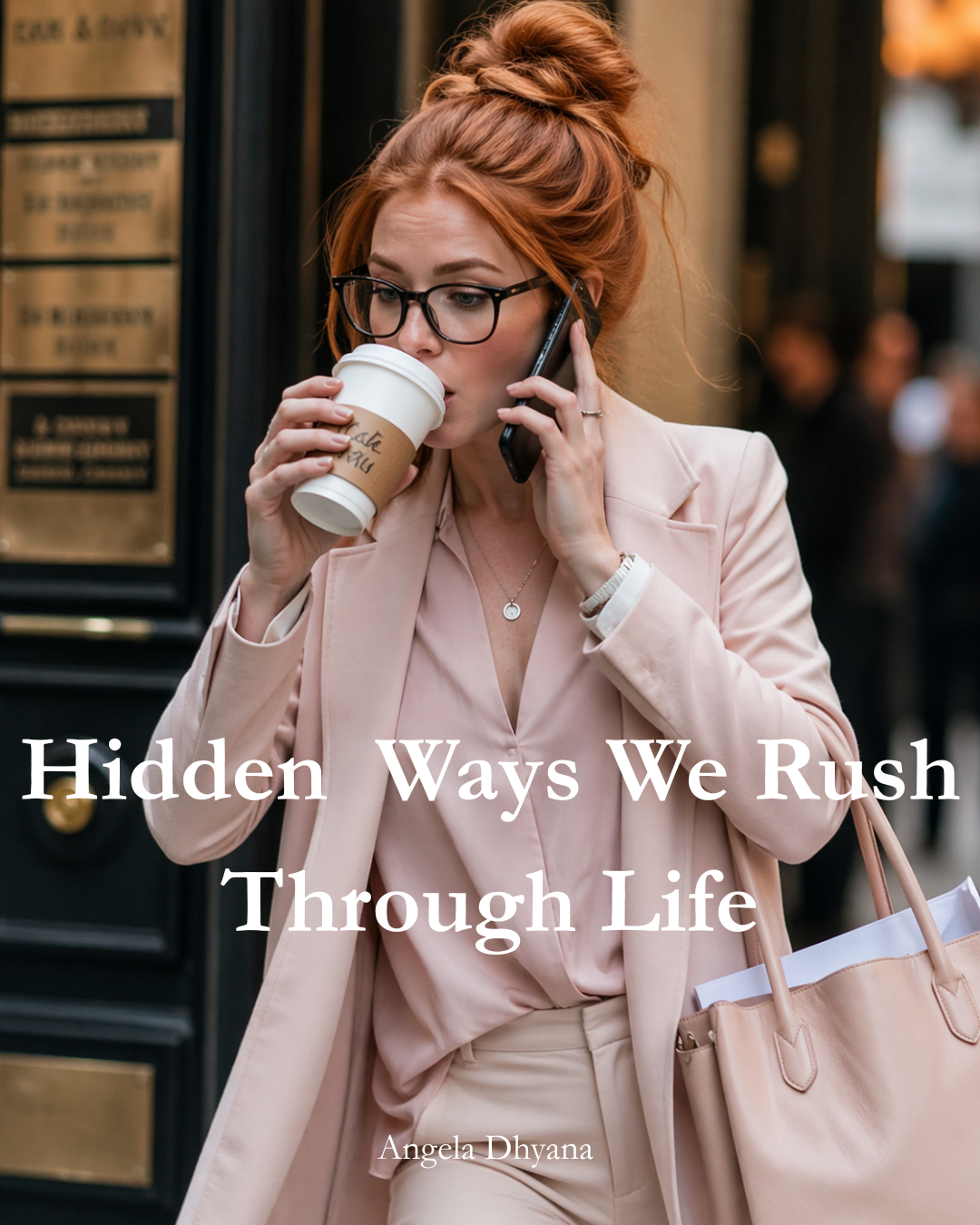 The Hidden Ways We Rush Through Our Lives (And How to Gently Slow Down)