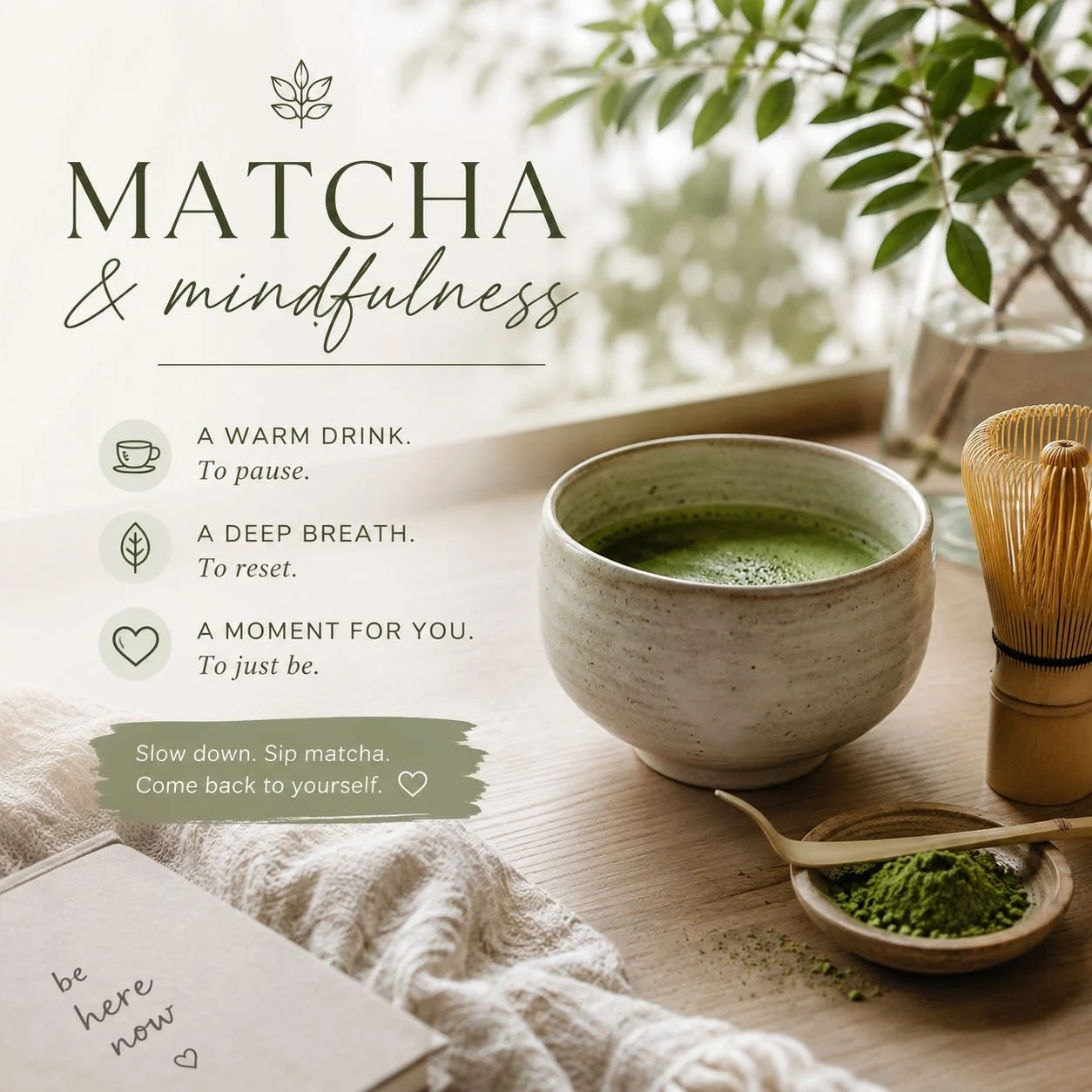 Blog Short:  Matcha and Mindfulness