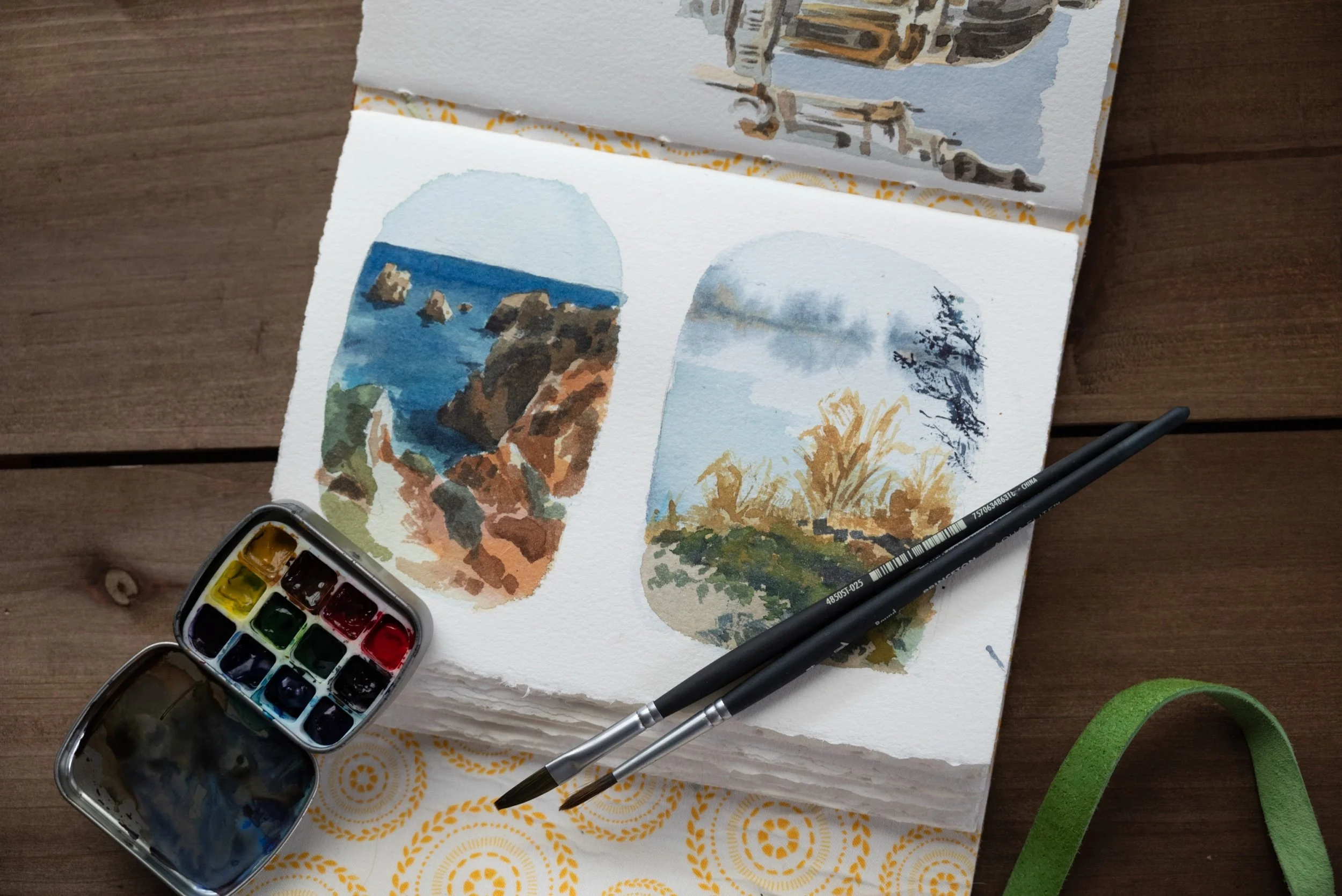 Travel Watercolor Painting Workshop-5/17