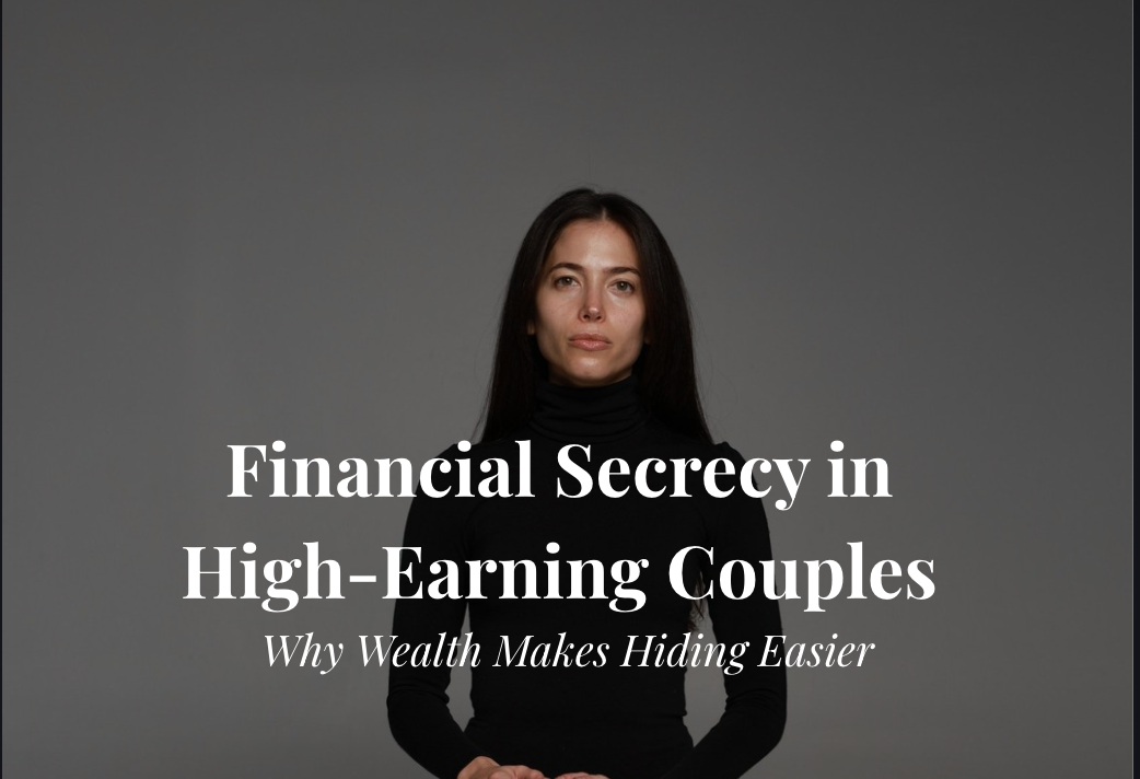 Financial Secrecy in High-Earning Couples: Why Wealth Makes Hiding Easier