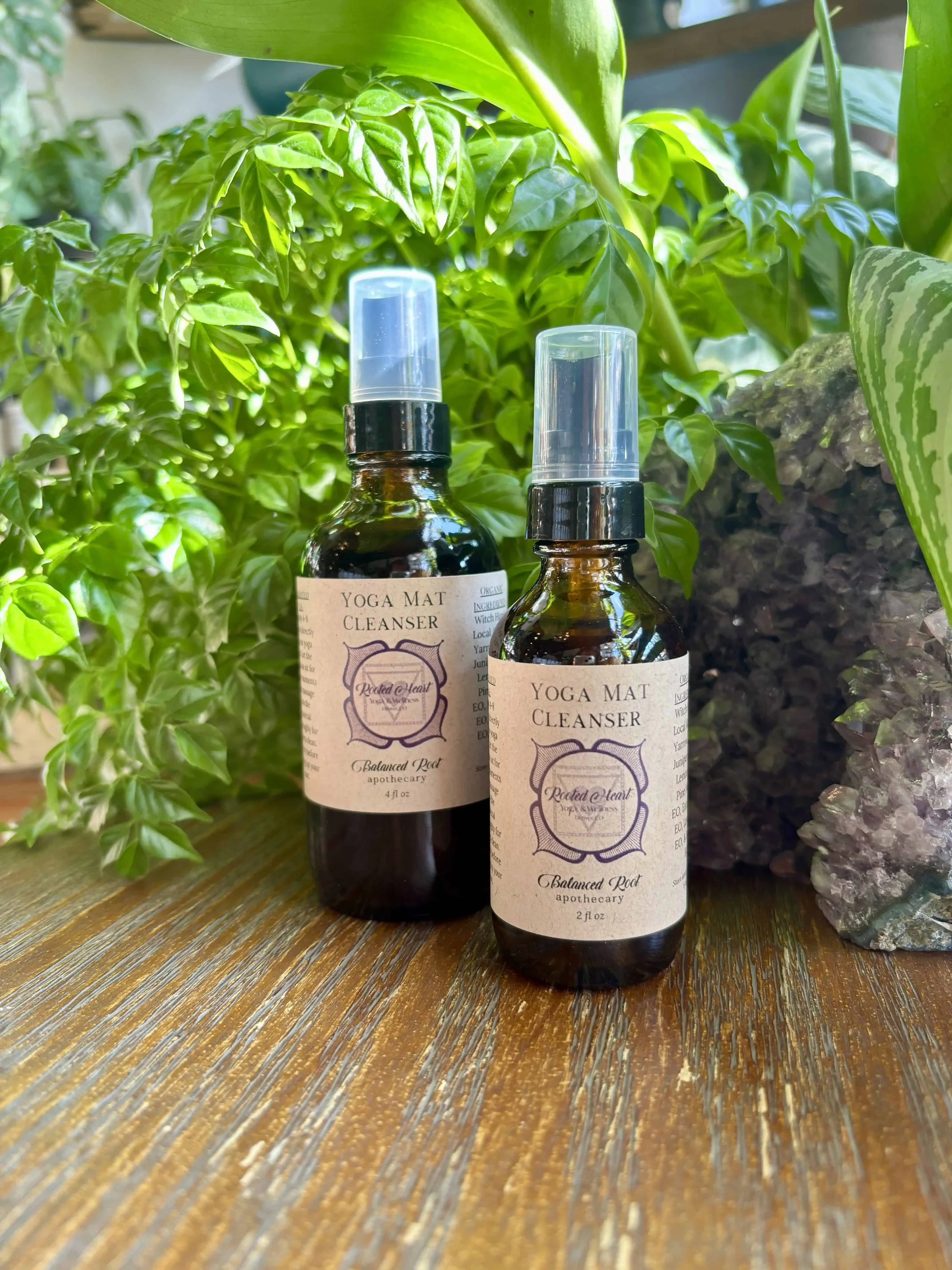 Rooted Heart Yoga Mat Cleanser