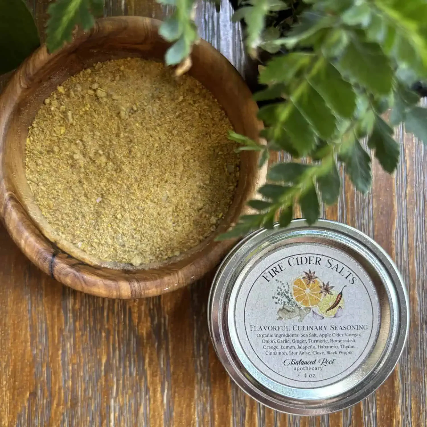 Fire Cider Culinary Salts