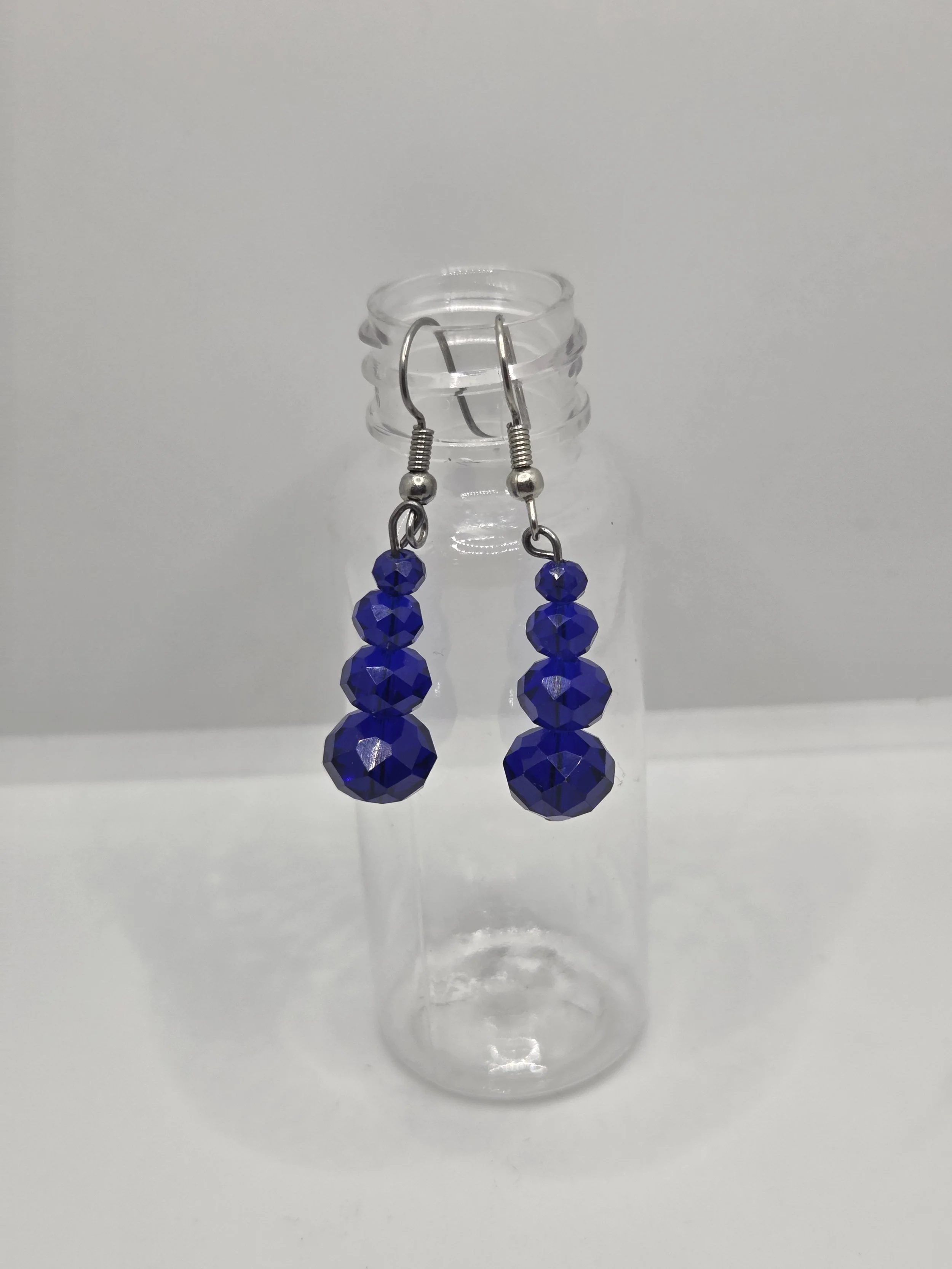Blue Stack Earrings