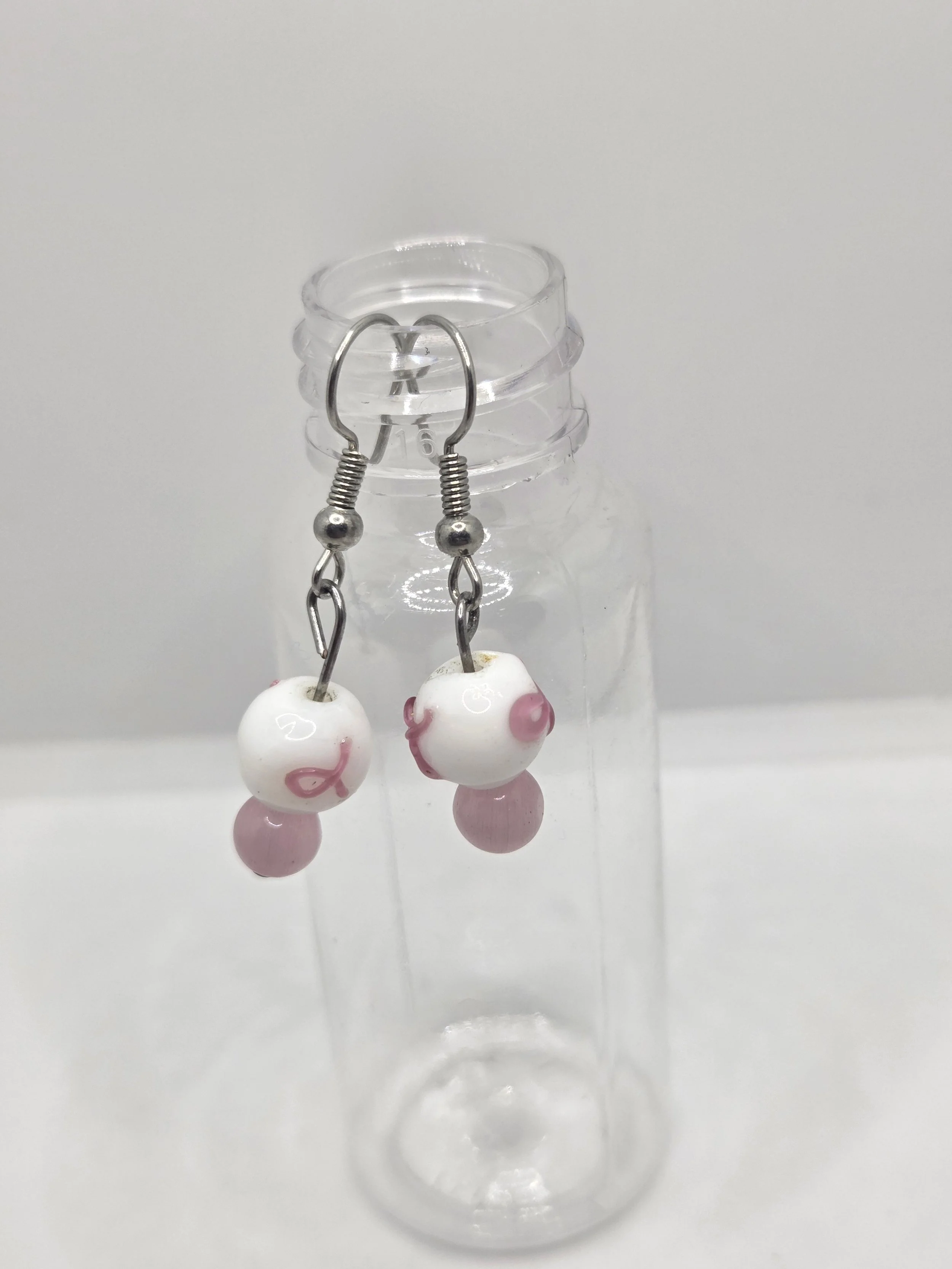 Breast Cancer Awareness Earrings