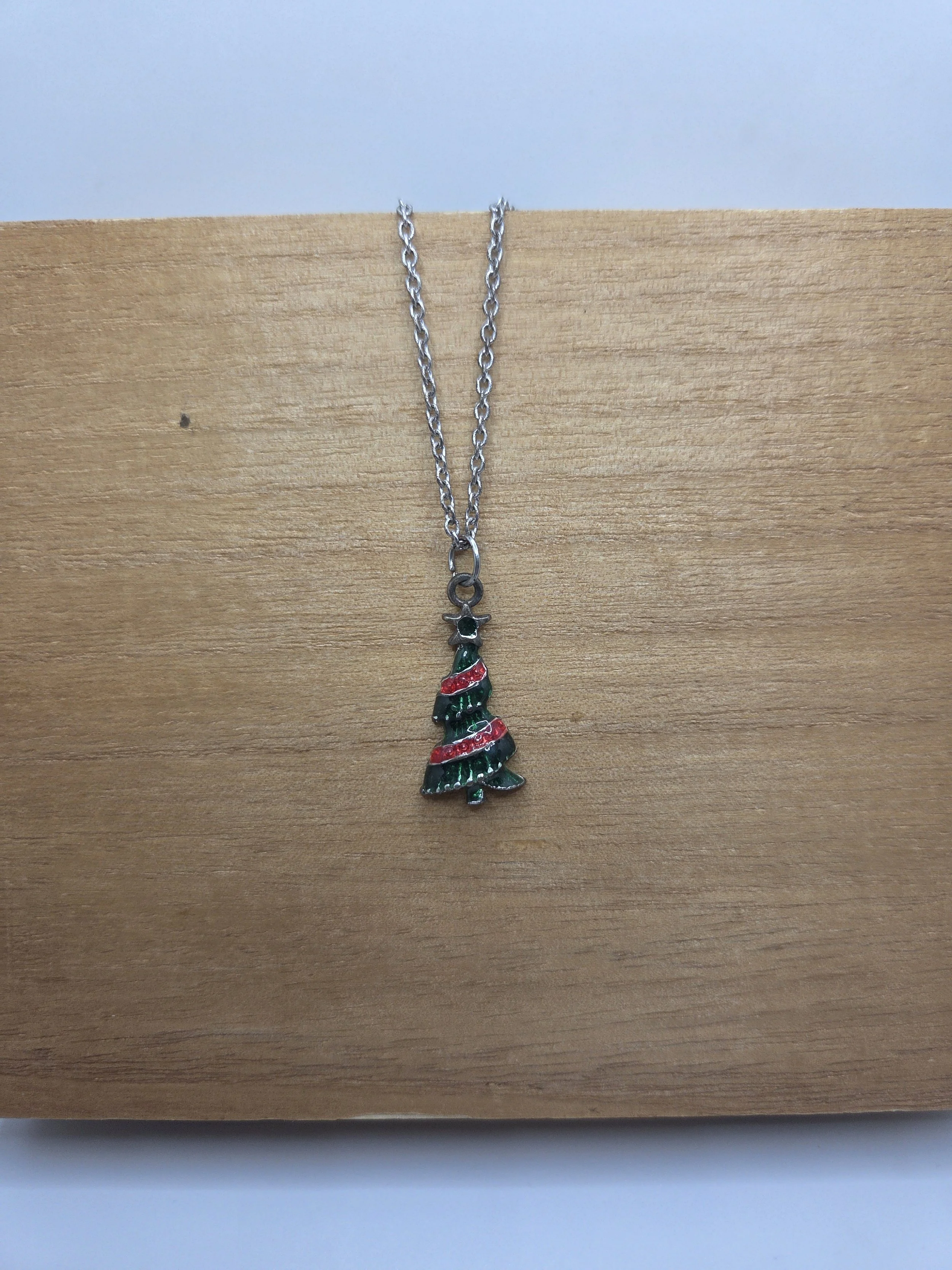 Christmas Tree Necklace