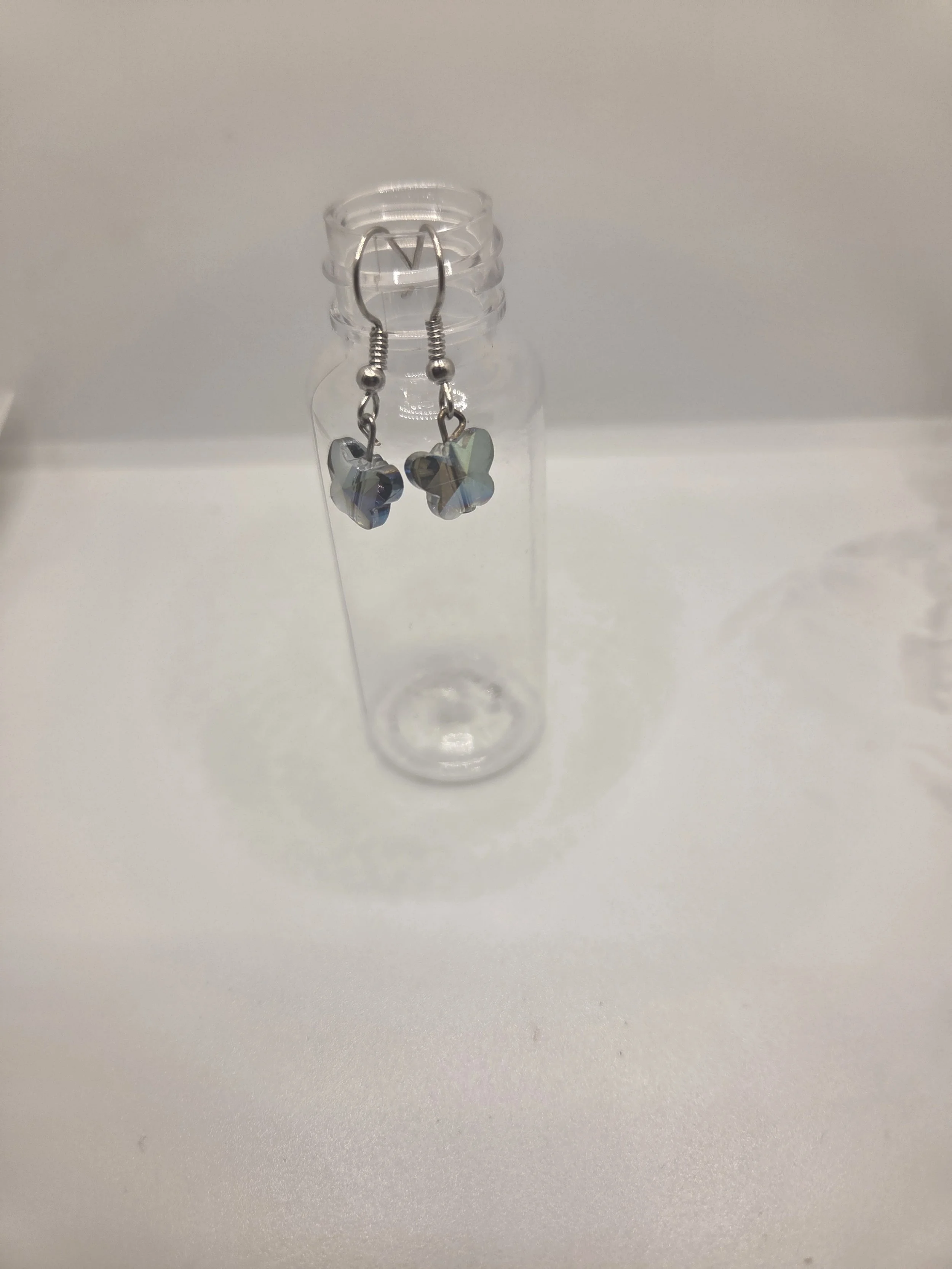 Iridescent Butterfly Earrings