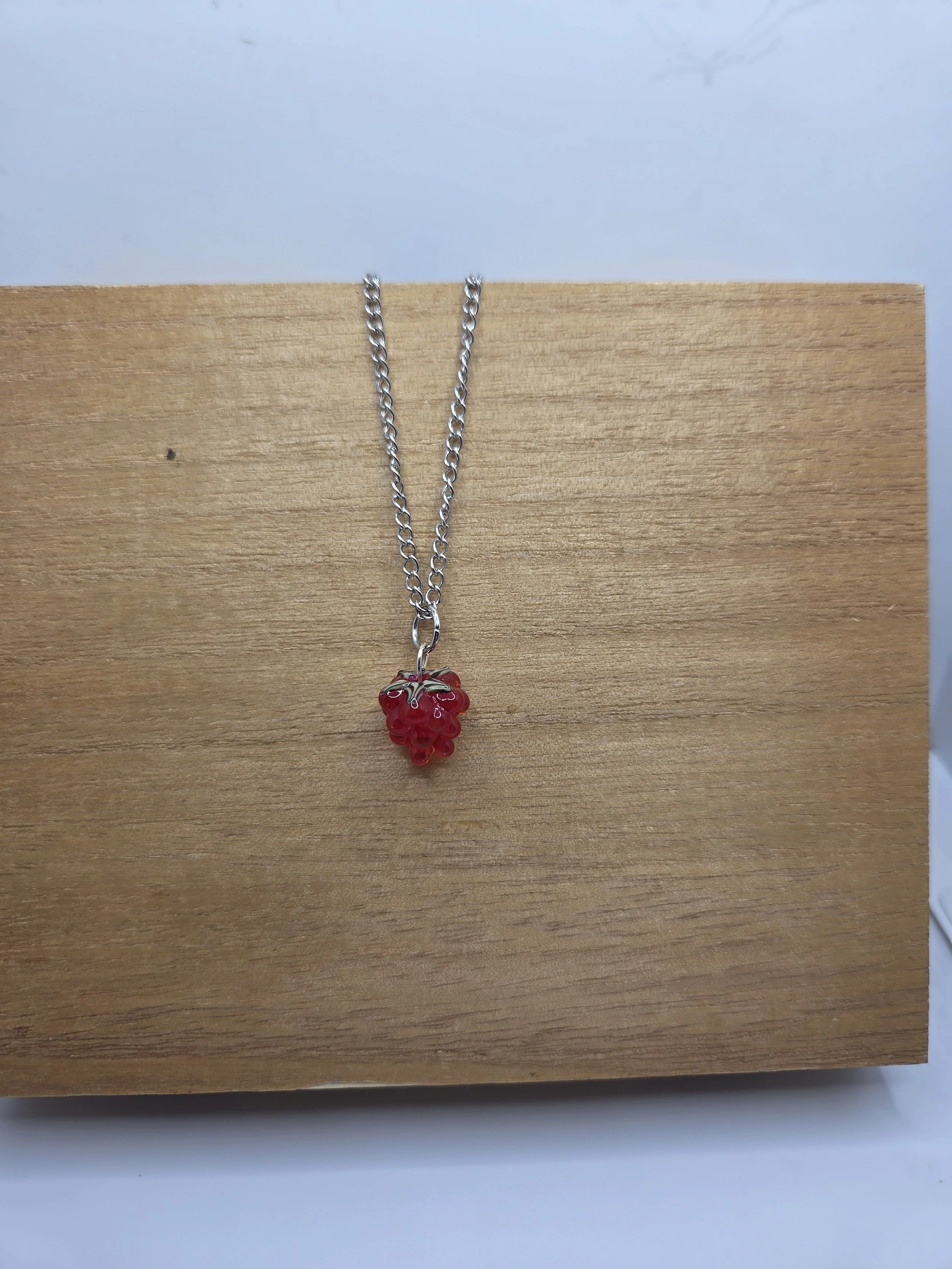 Raspberry Necklace