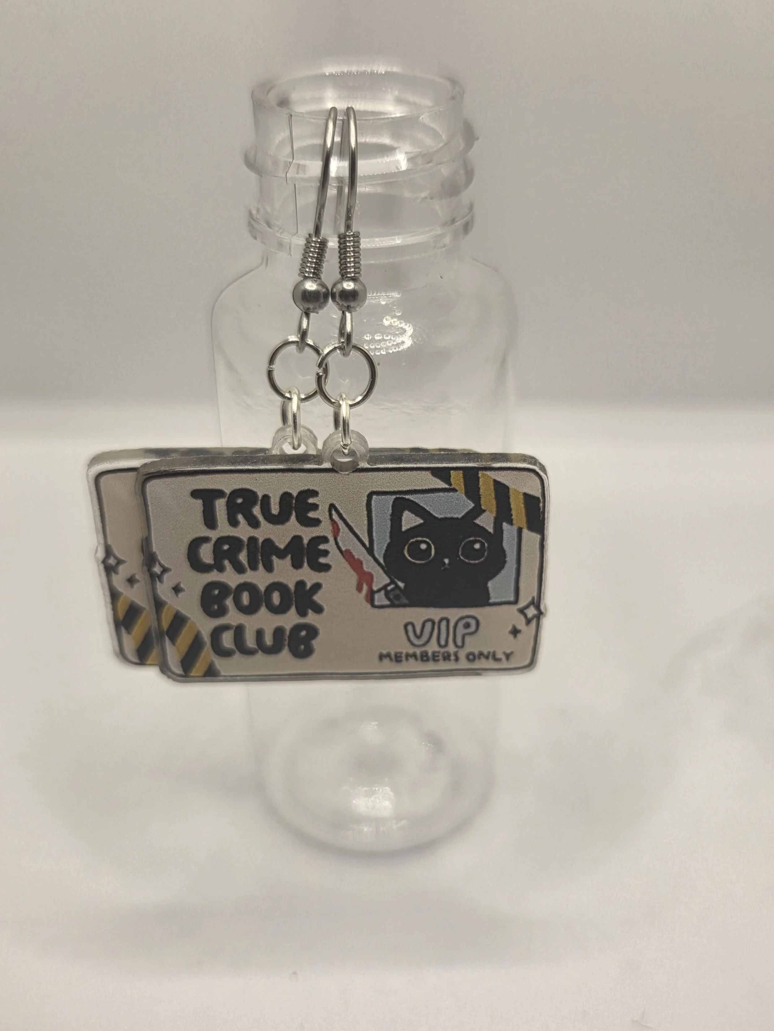 True Crime Book Club Earrings