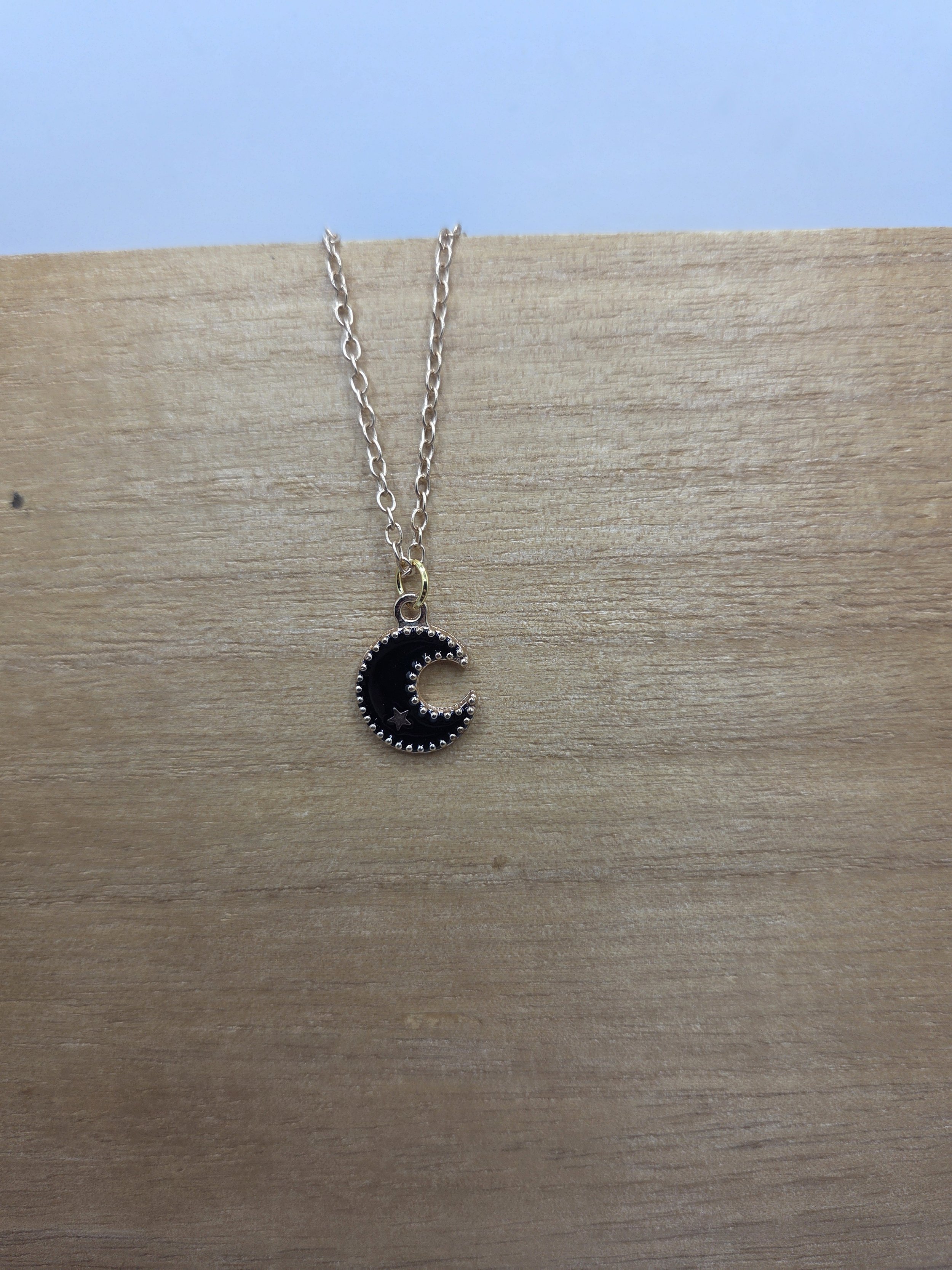 Small Moon Necklace