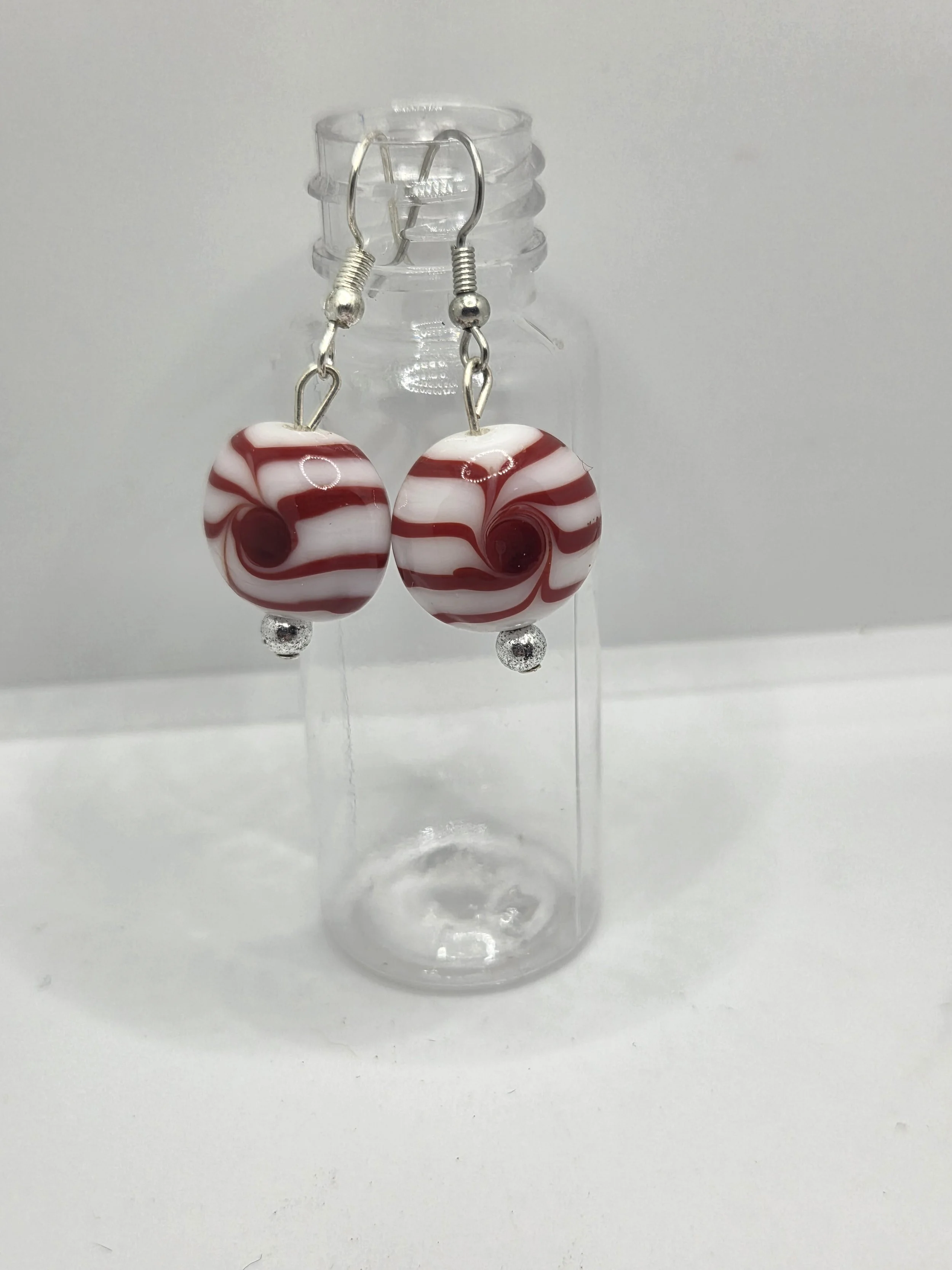Peppermint Candy Earrings