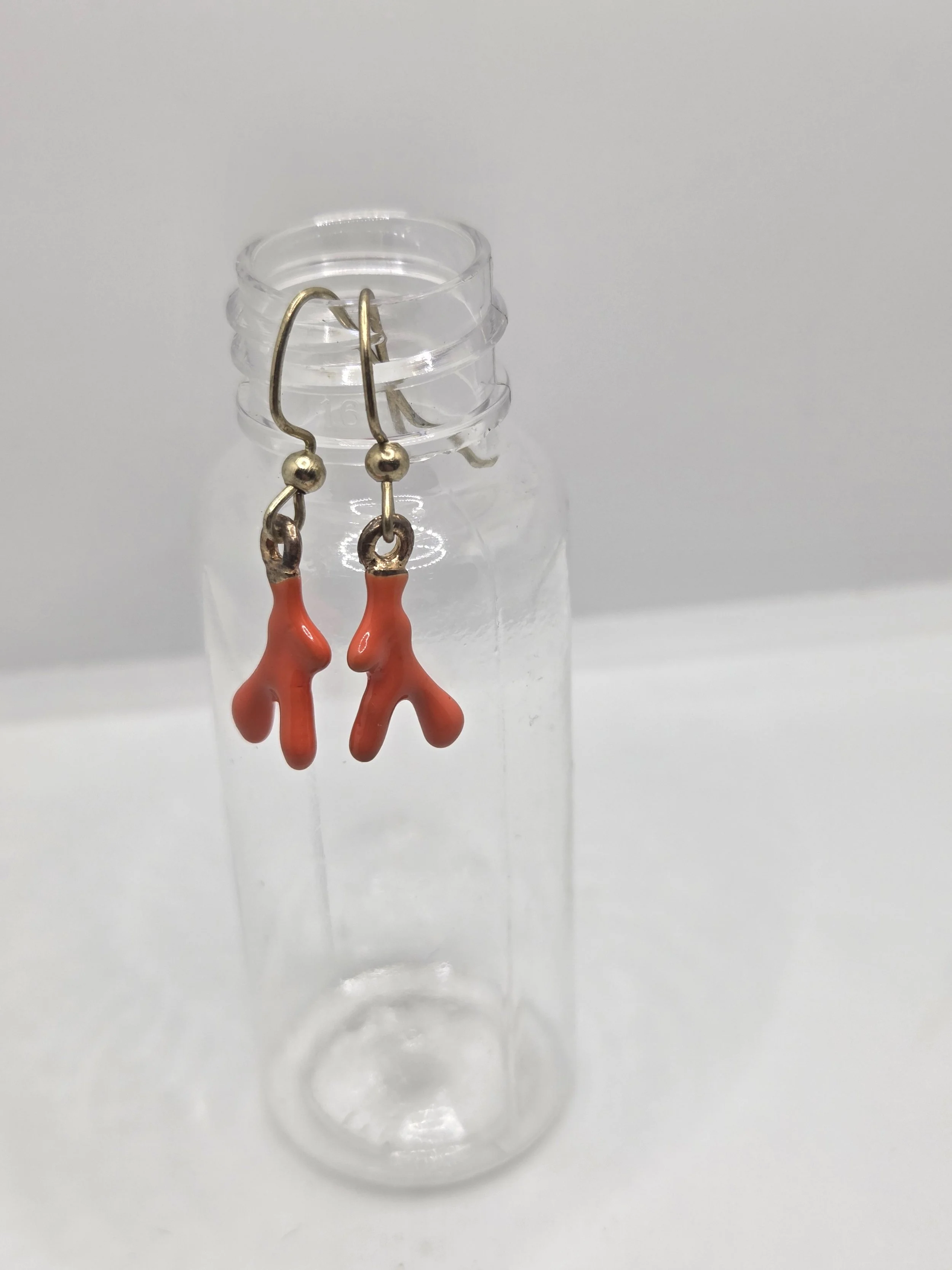 Coral Earrings