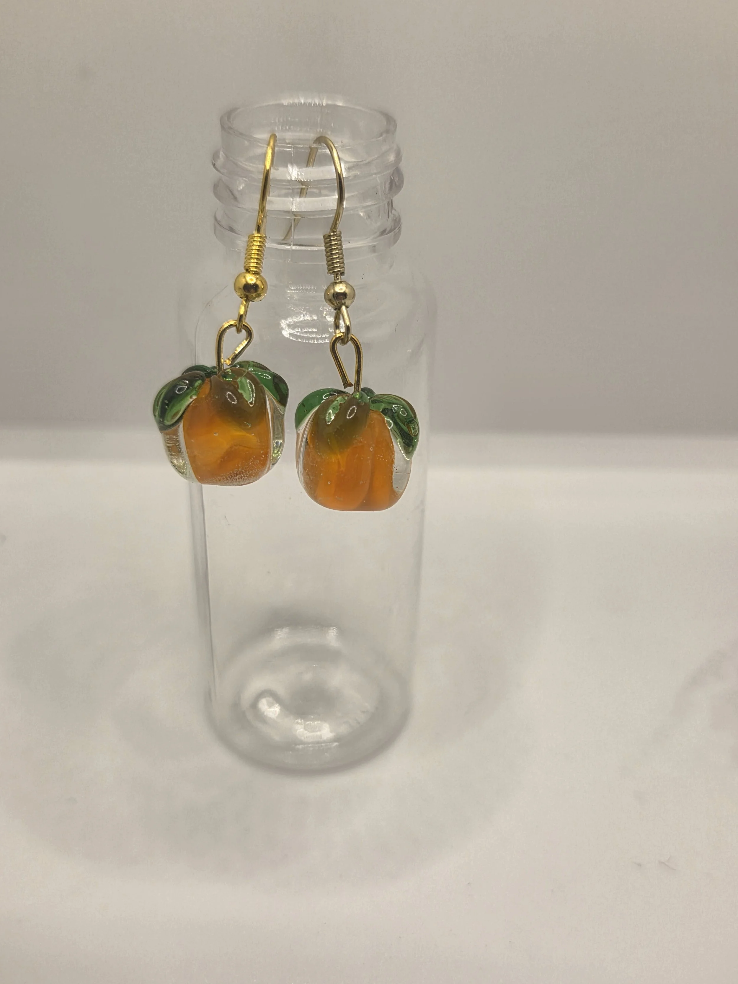 Pumpkin Earrings