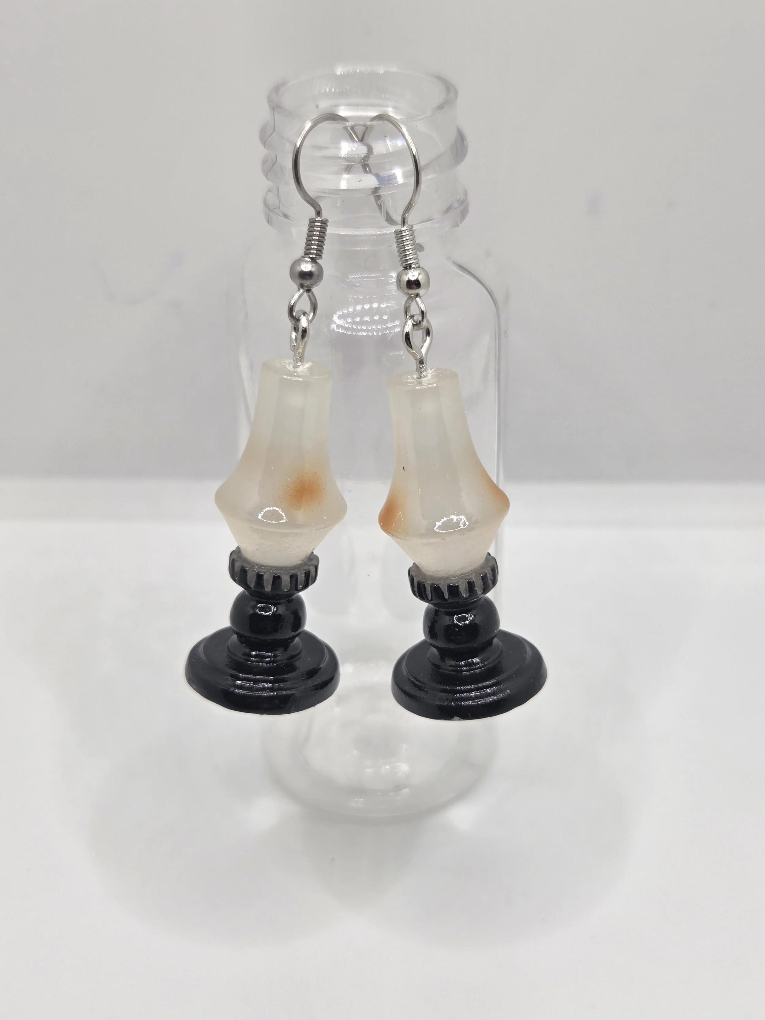 Oil Lamp Earrings