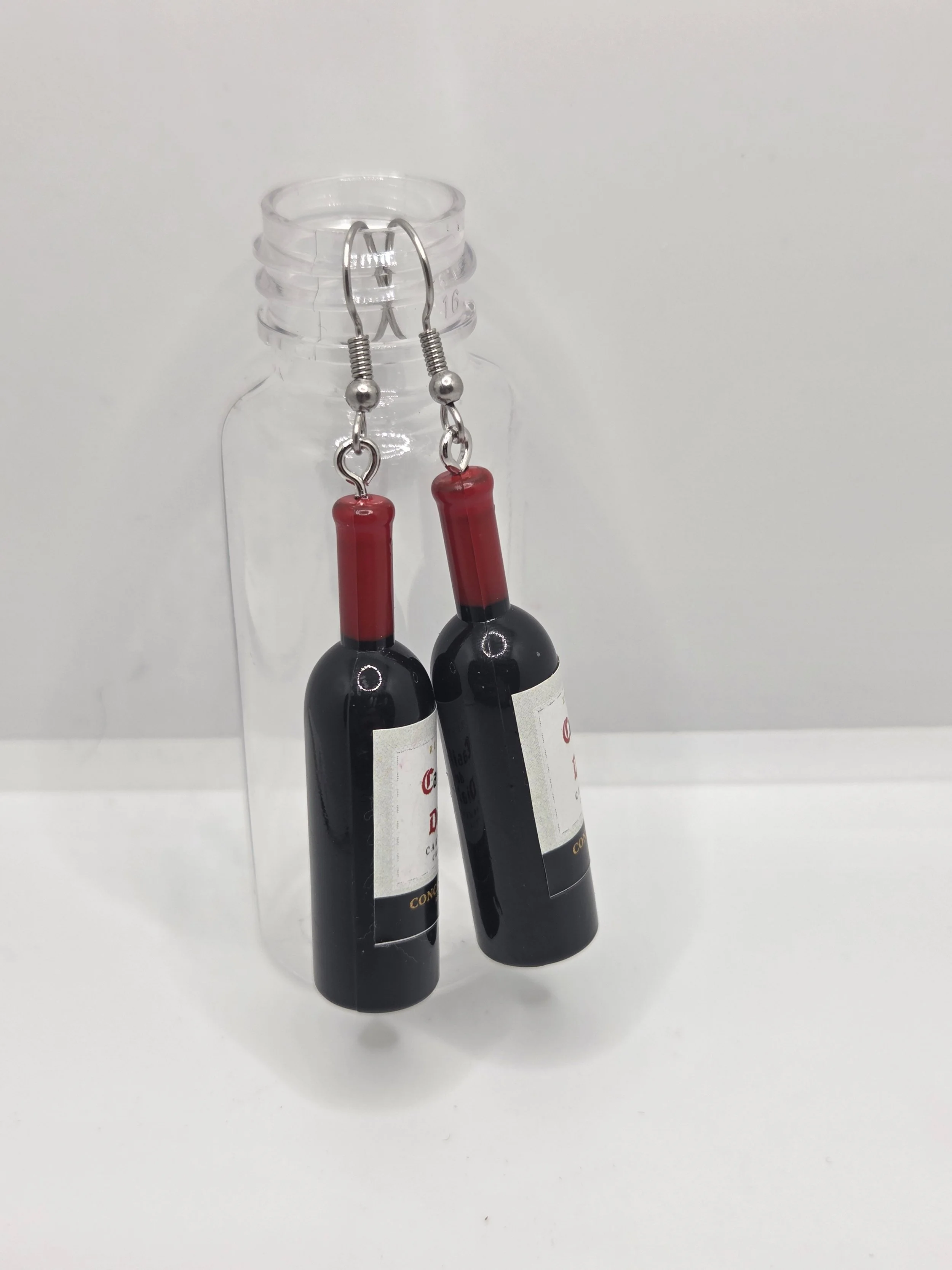 Wine Bottle Earrings