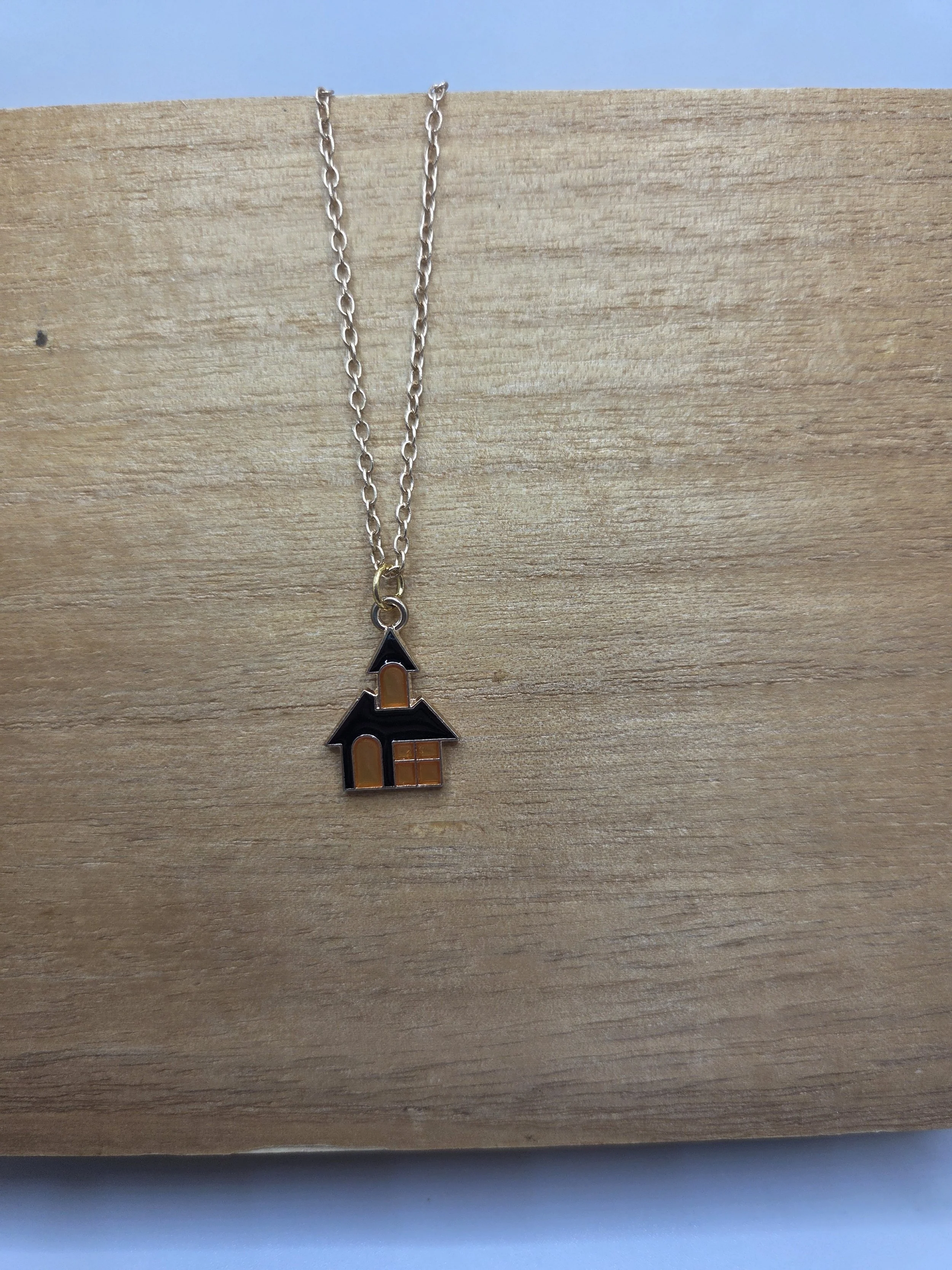 Haunted House Necklace