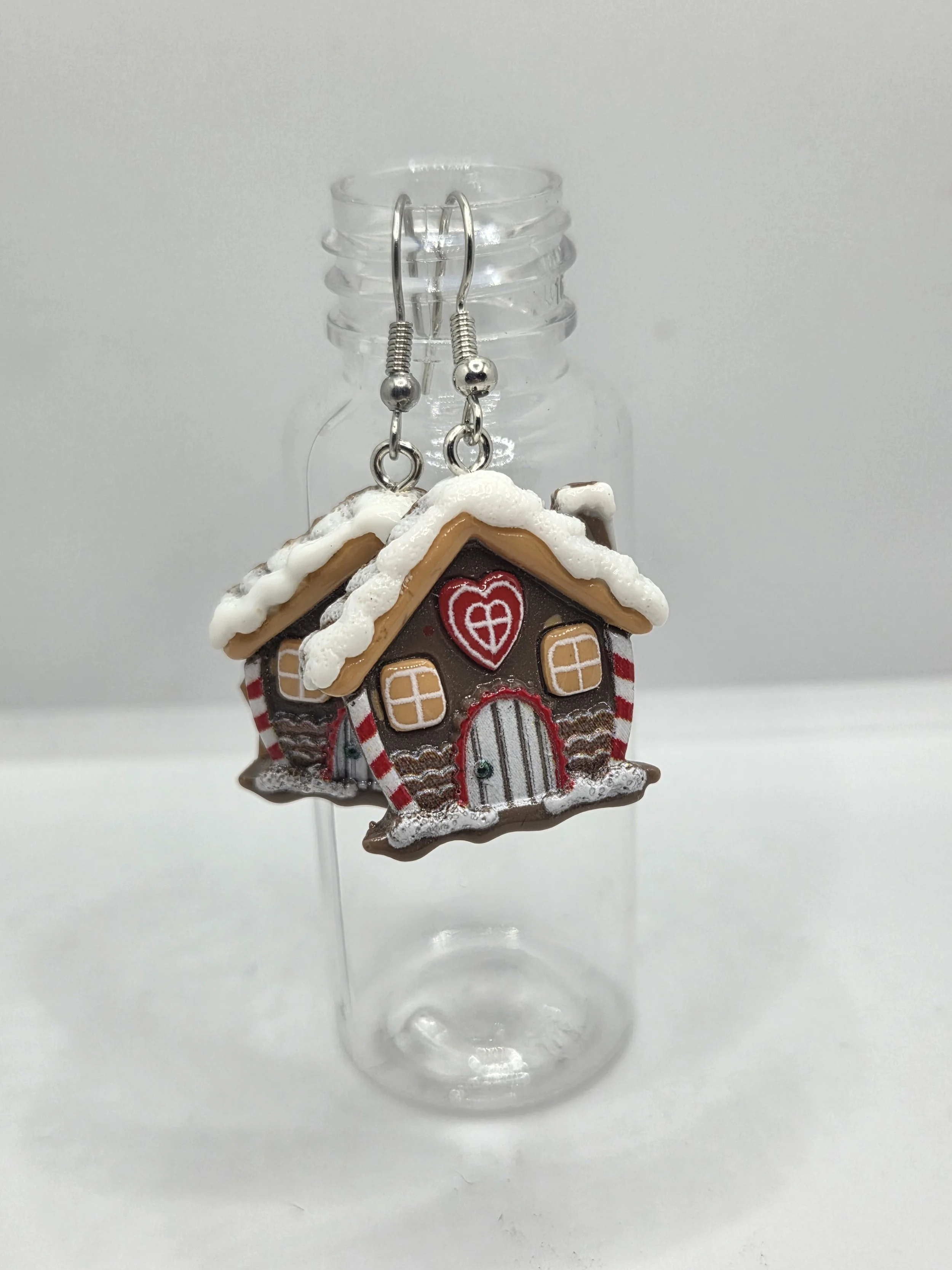 Gingerbread House Earrings