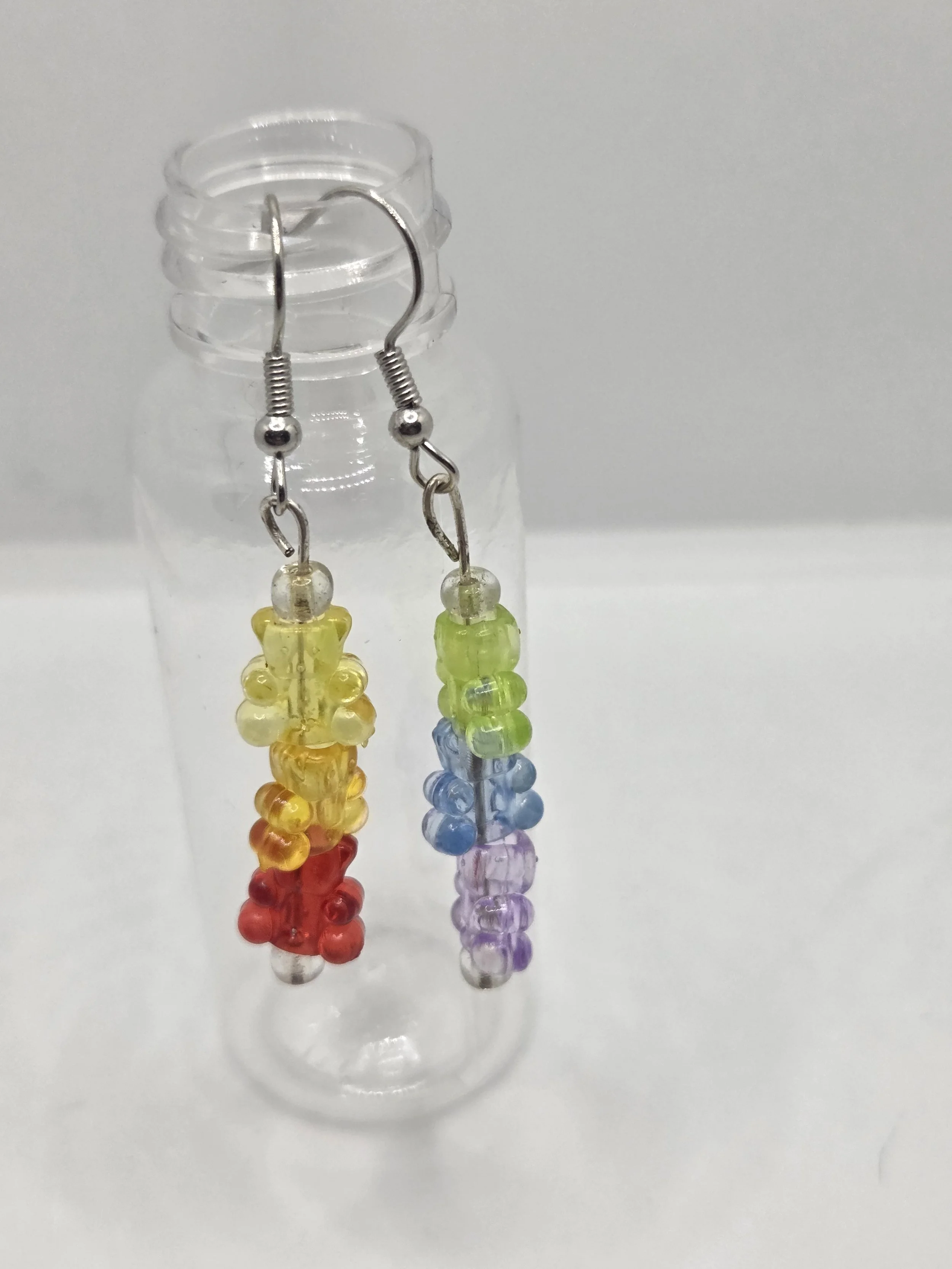 Mis-Matched Gummy Bear Earrings