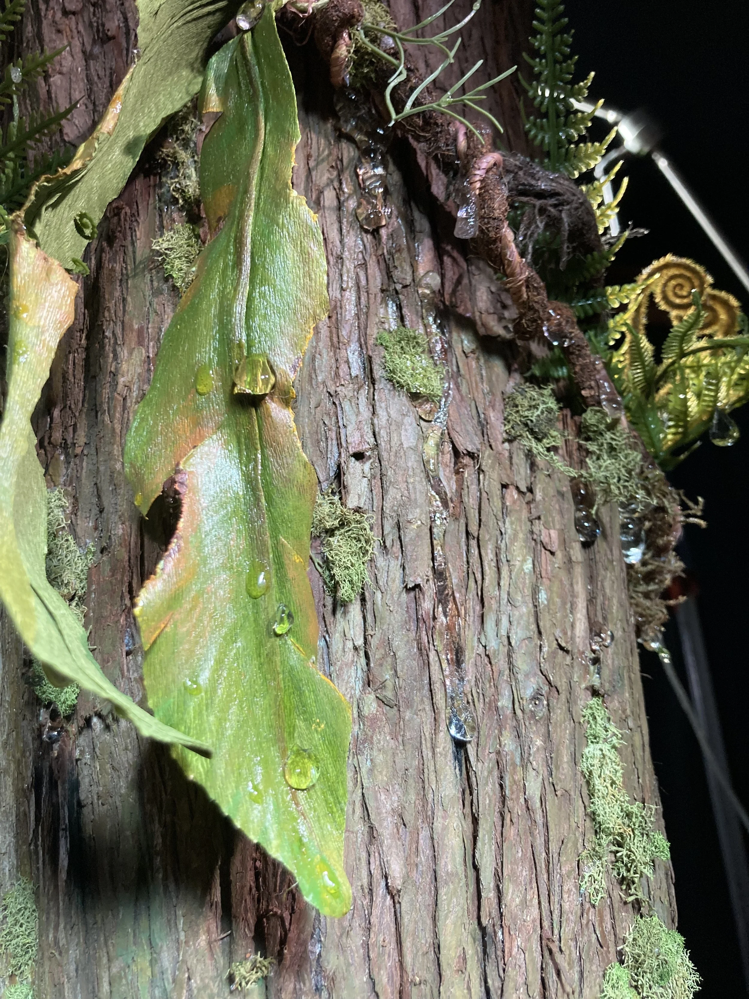 Set Fabrication for TREE DRAGON STOP-MOTION LOGO (2024)