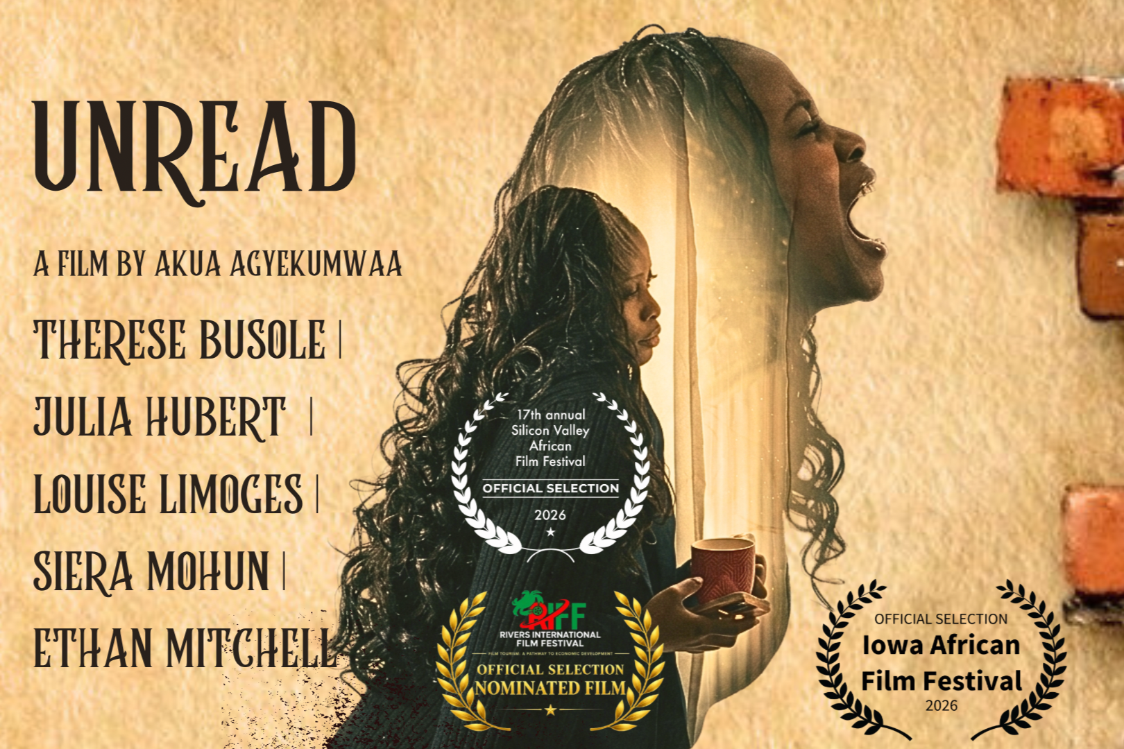 UNREAD Continues International Festival Journey With Three RIFF Nominations