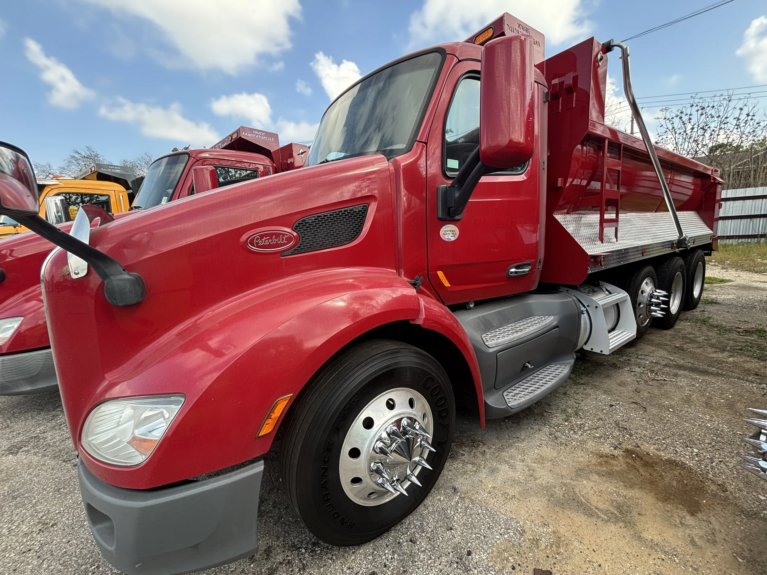 2018 Peterbilt Tri-Axle Dump Truck
