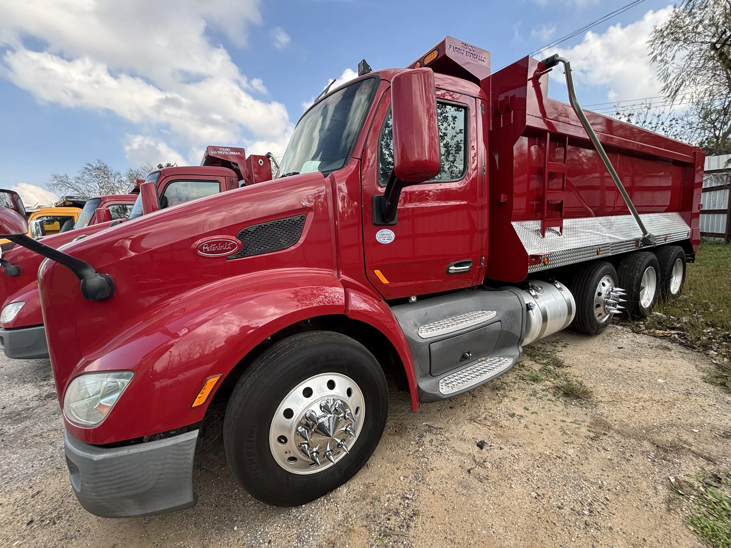 2017 Peterbilt Tri-Axle Dump Truck