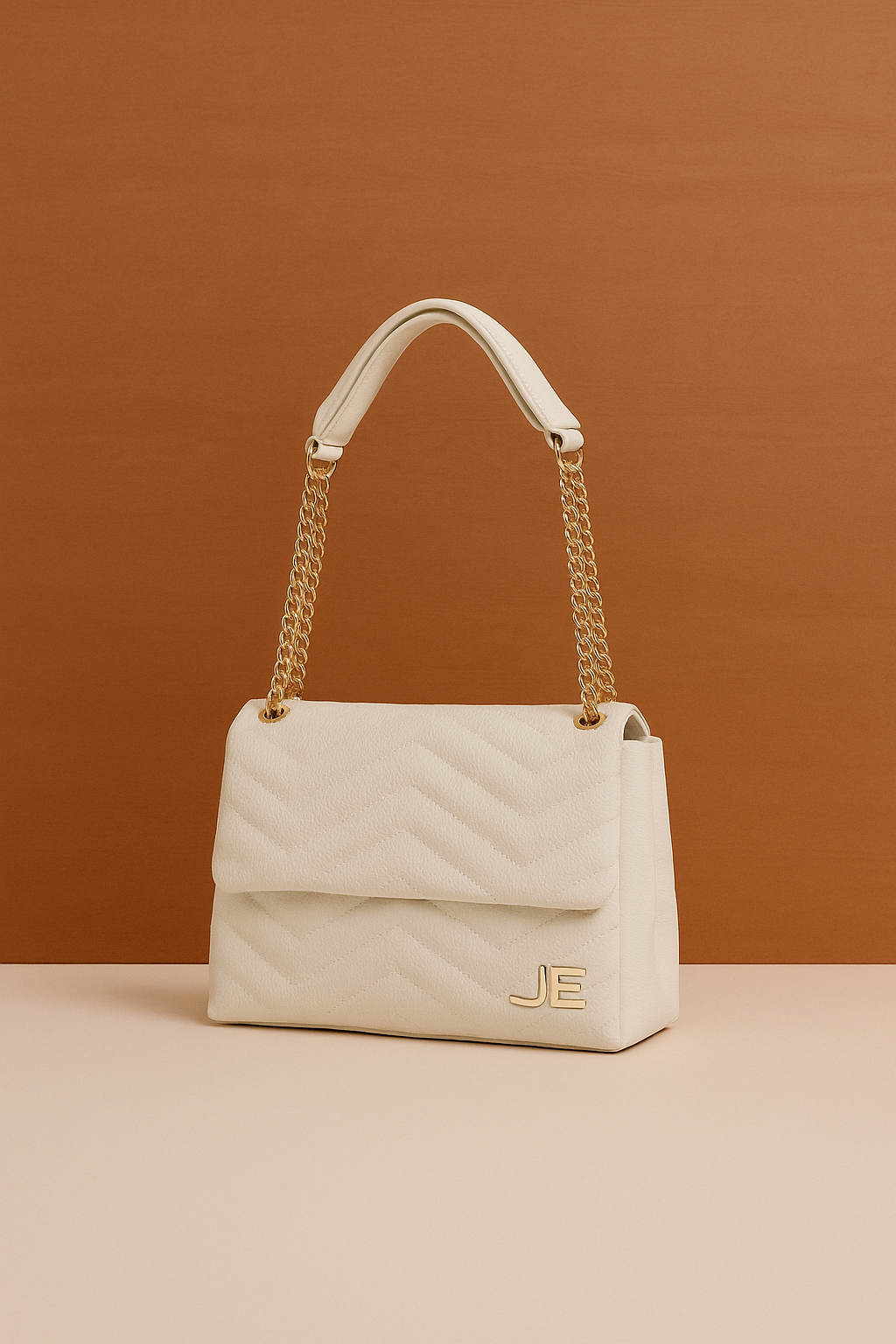 Bolsa de Ombro Branca - Jorge Bischoff