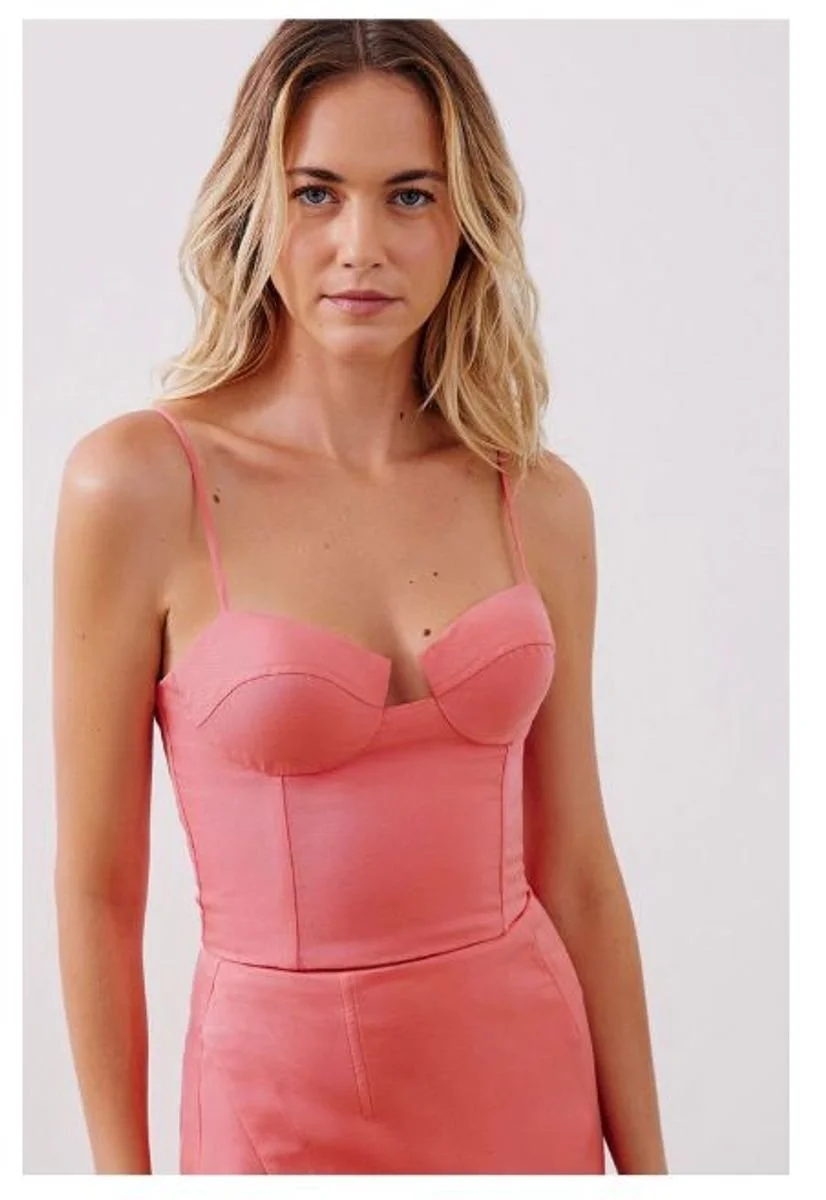 Top cropped rosa - VIX