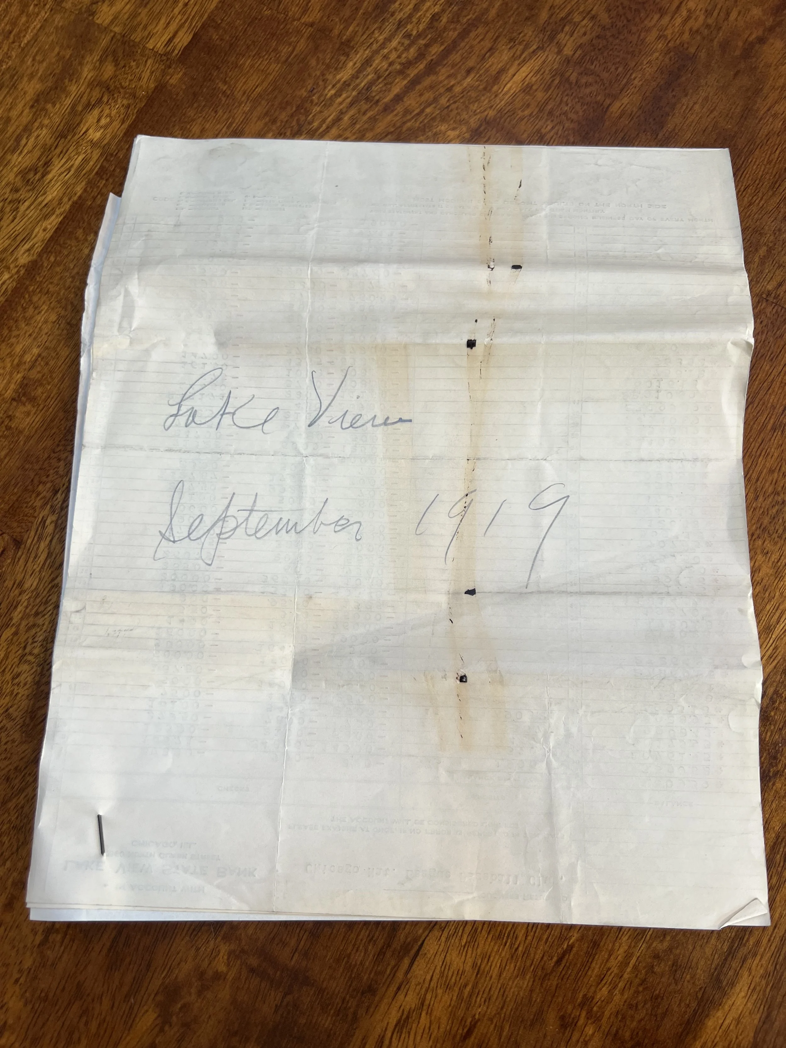 1919 September Chicago Cubs Ledger Back.jpeg