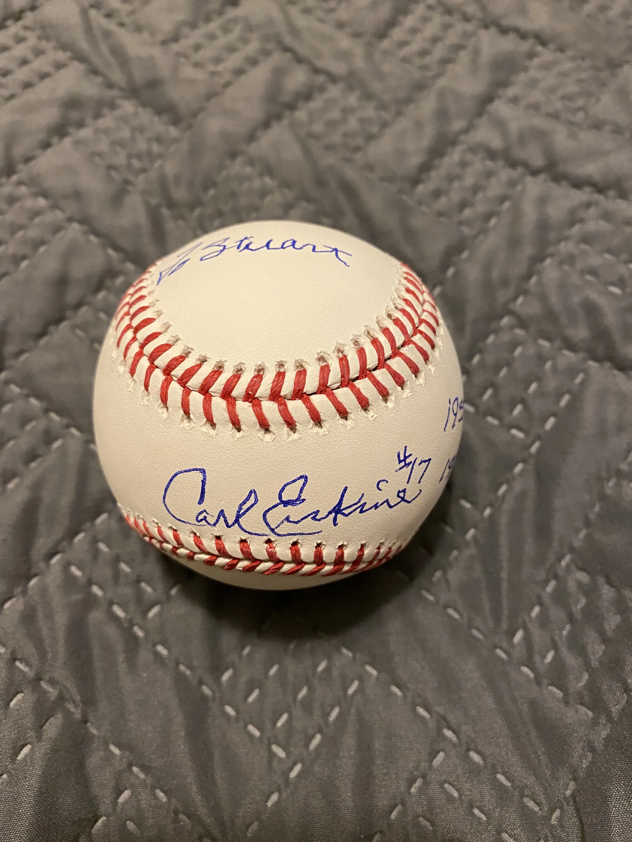 Carl Erskine Signed Baseball - Signature.jpg