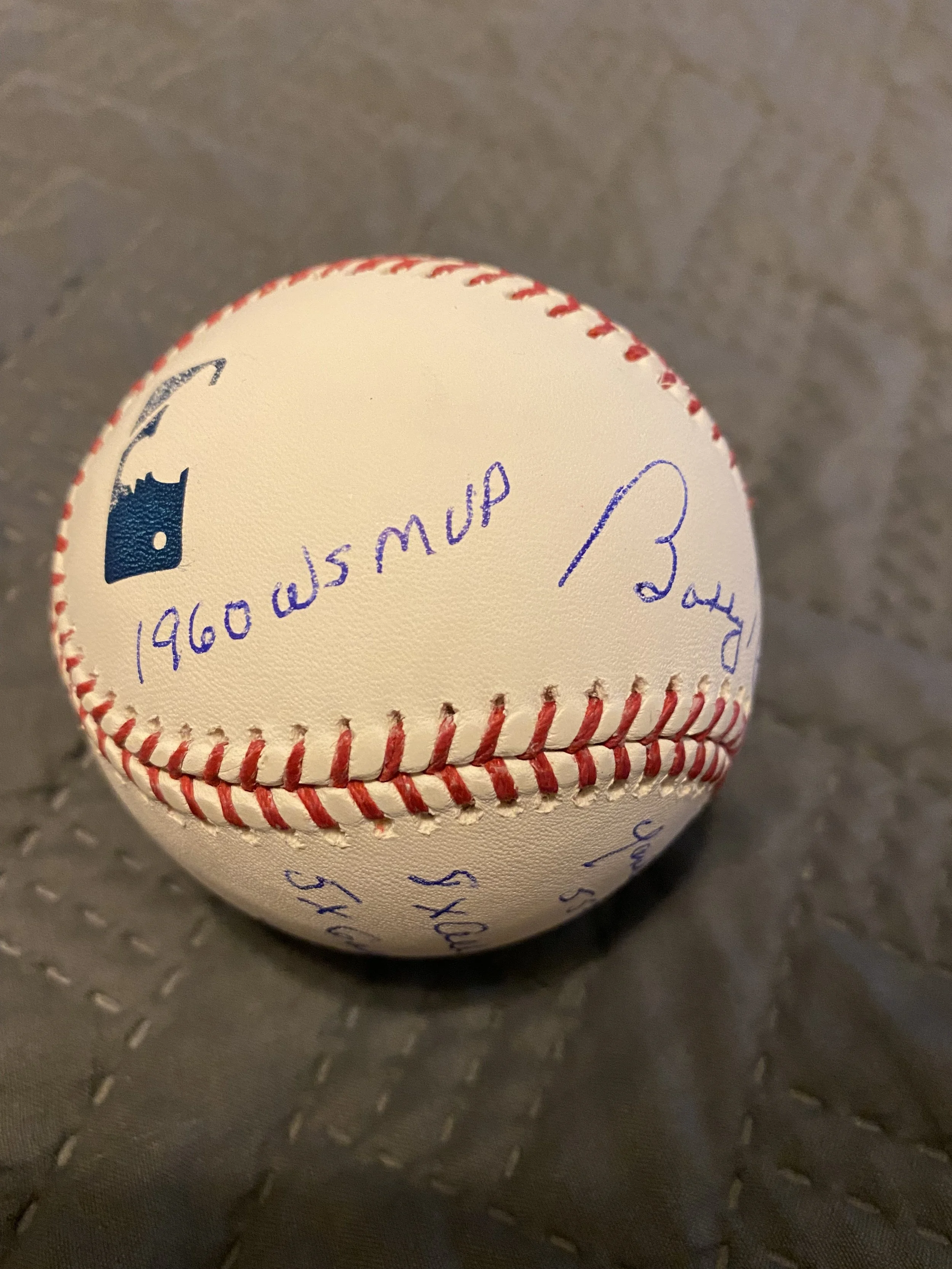 Bobby Richardson Signed Baseball - Inscriptions 3.jpg