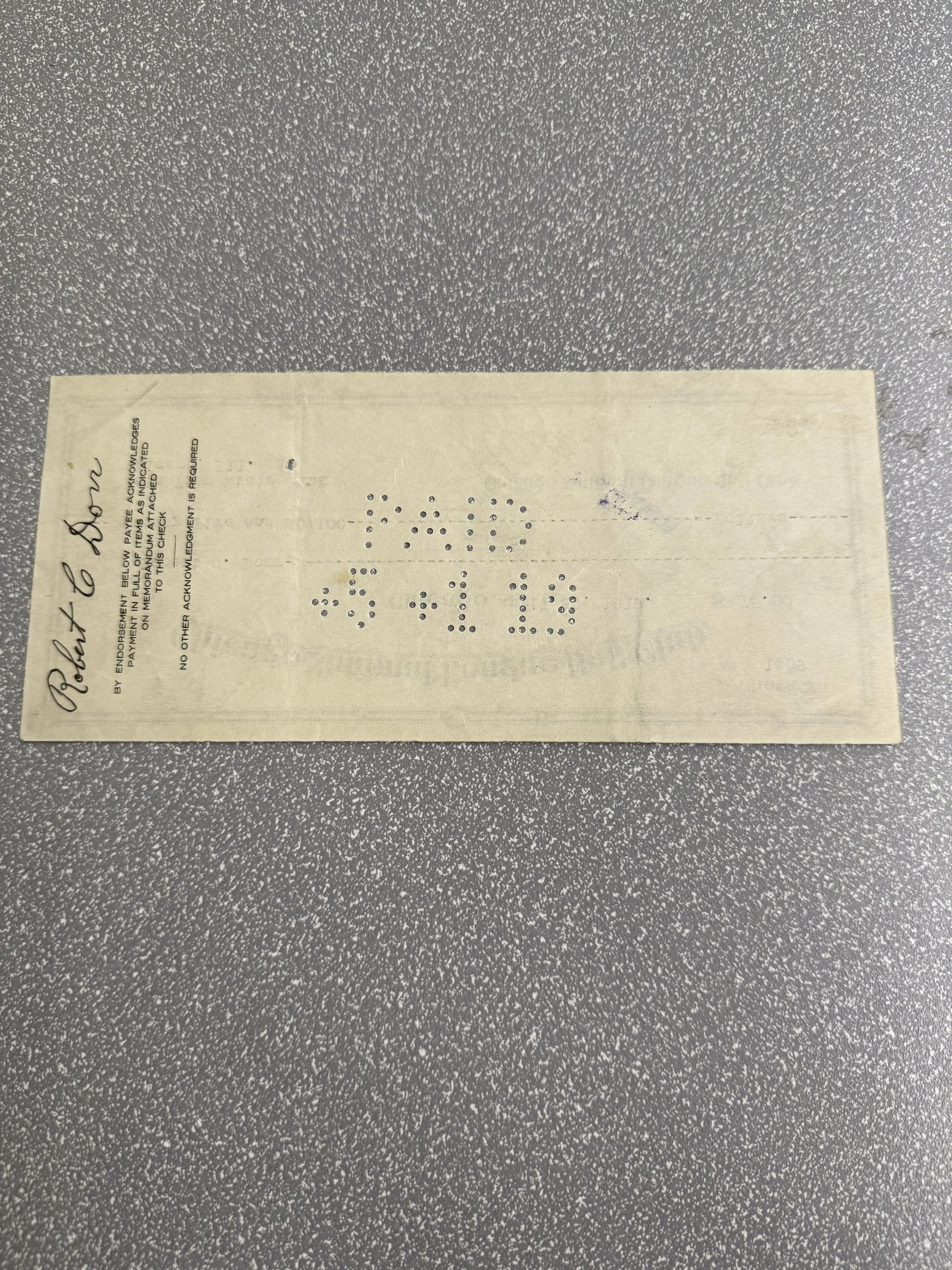 Robert Dorr Signed Check Back.jpeg