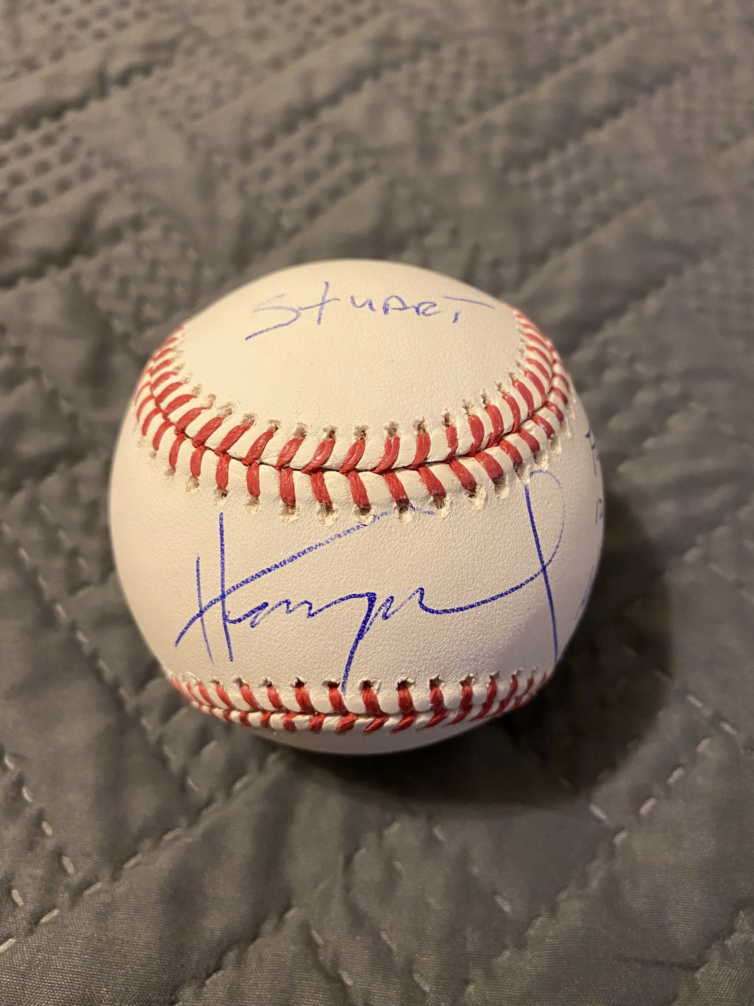 Henry Winkler Signed Baseball - Signature.jpeg