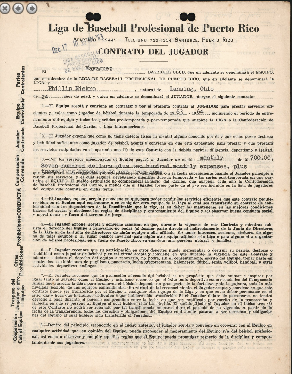 Phil Niekro Contract 1.png