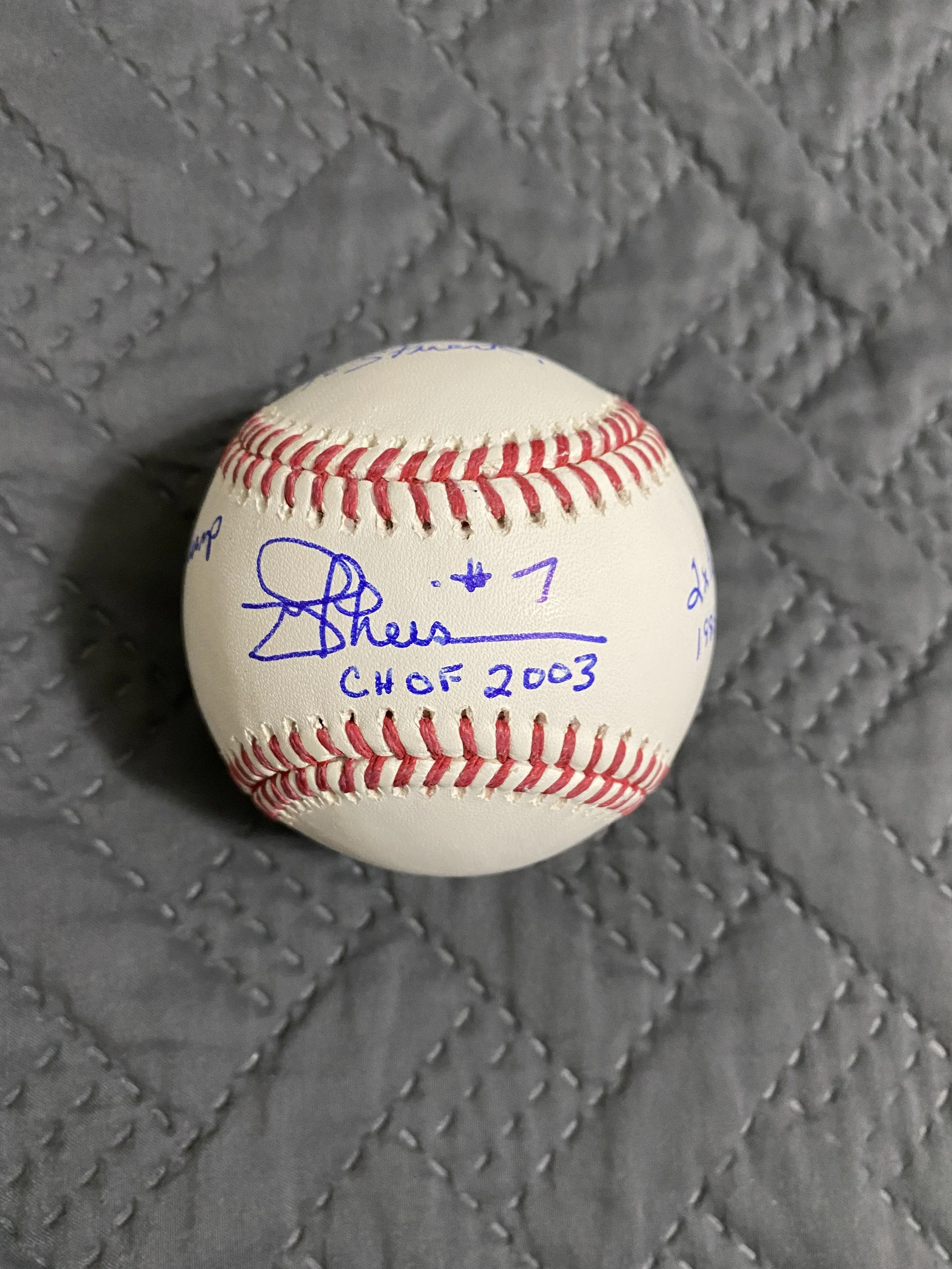 Joe Theismann Autographed Baseball.jpg