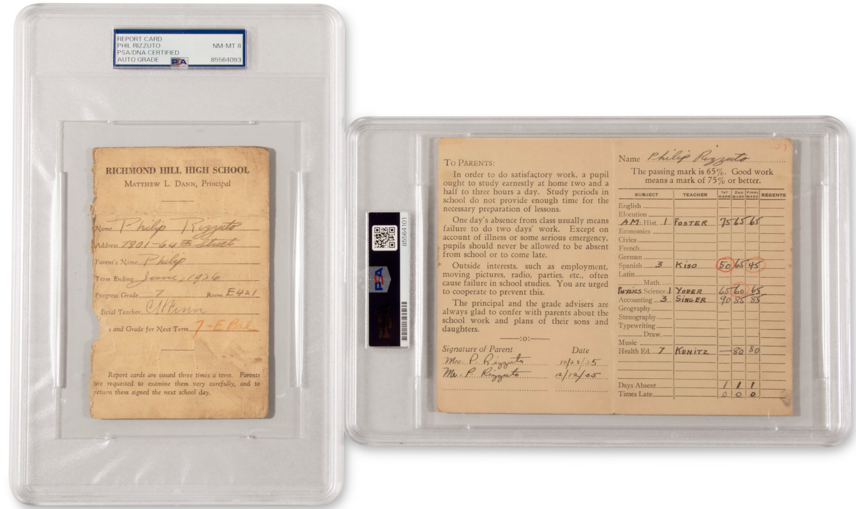 Phil Rizzuto Report Card.png