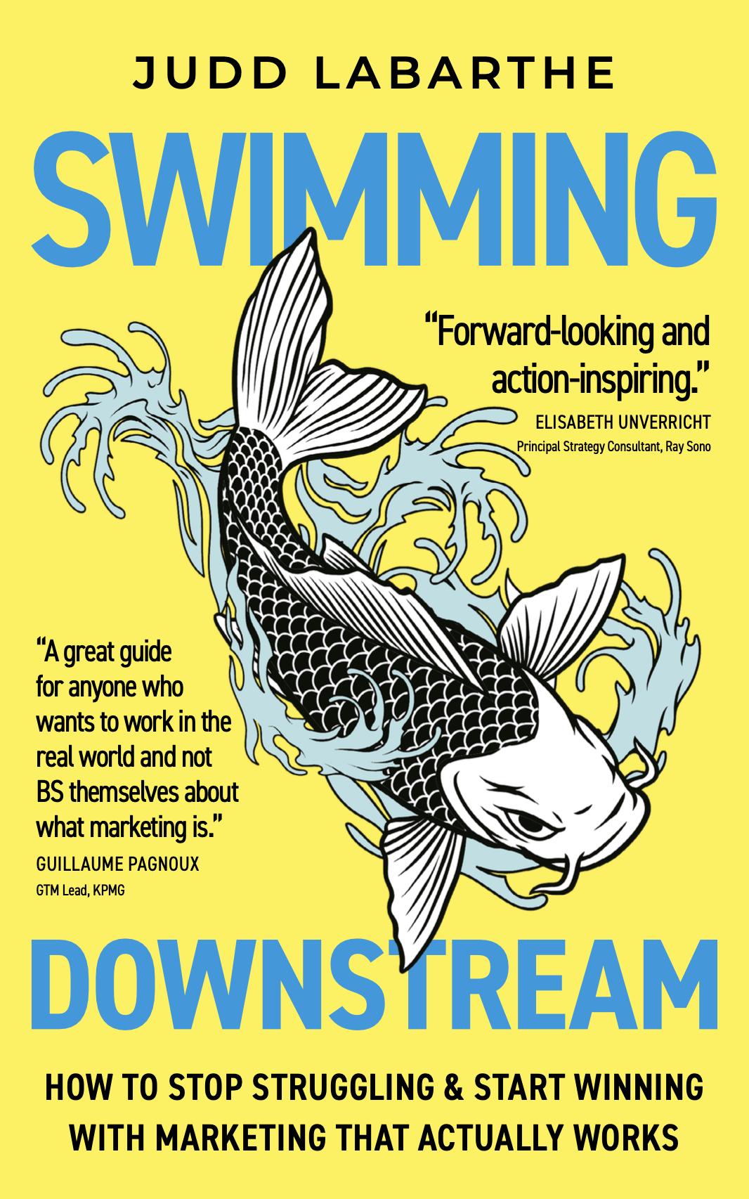 Swimming Downstream - a book consulting project by Executive Words and Helena Bouchez