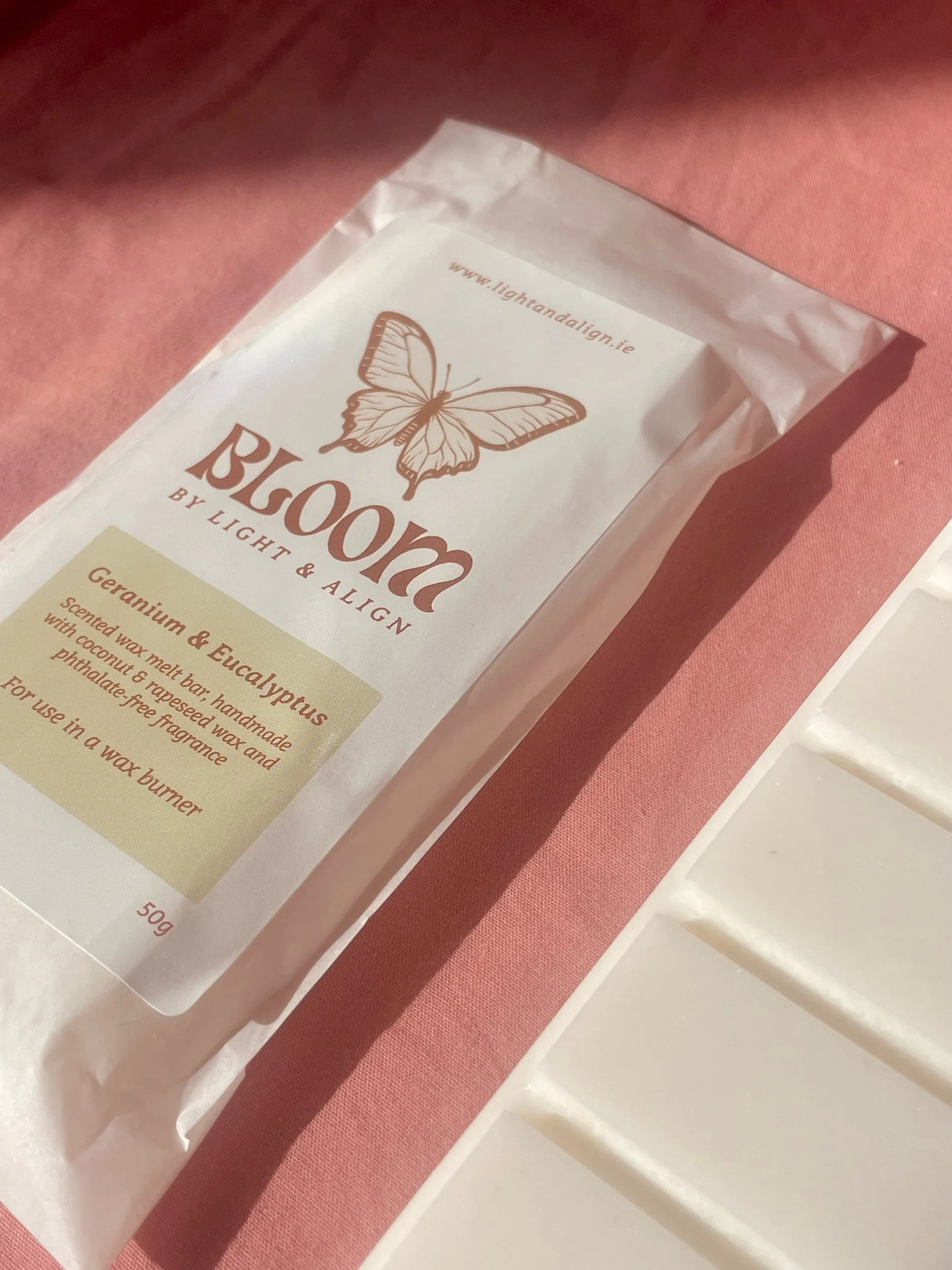 Bloom | Wax Melt Bar | Geranium & Eucalyptus