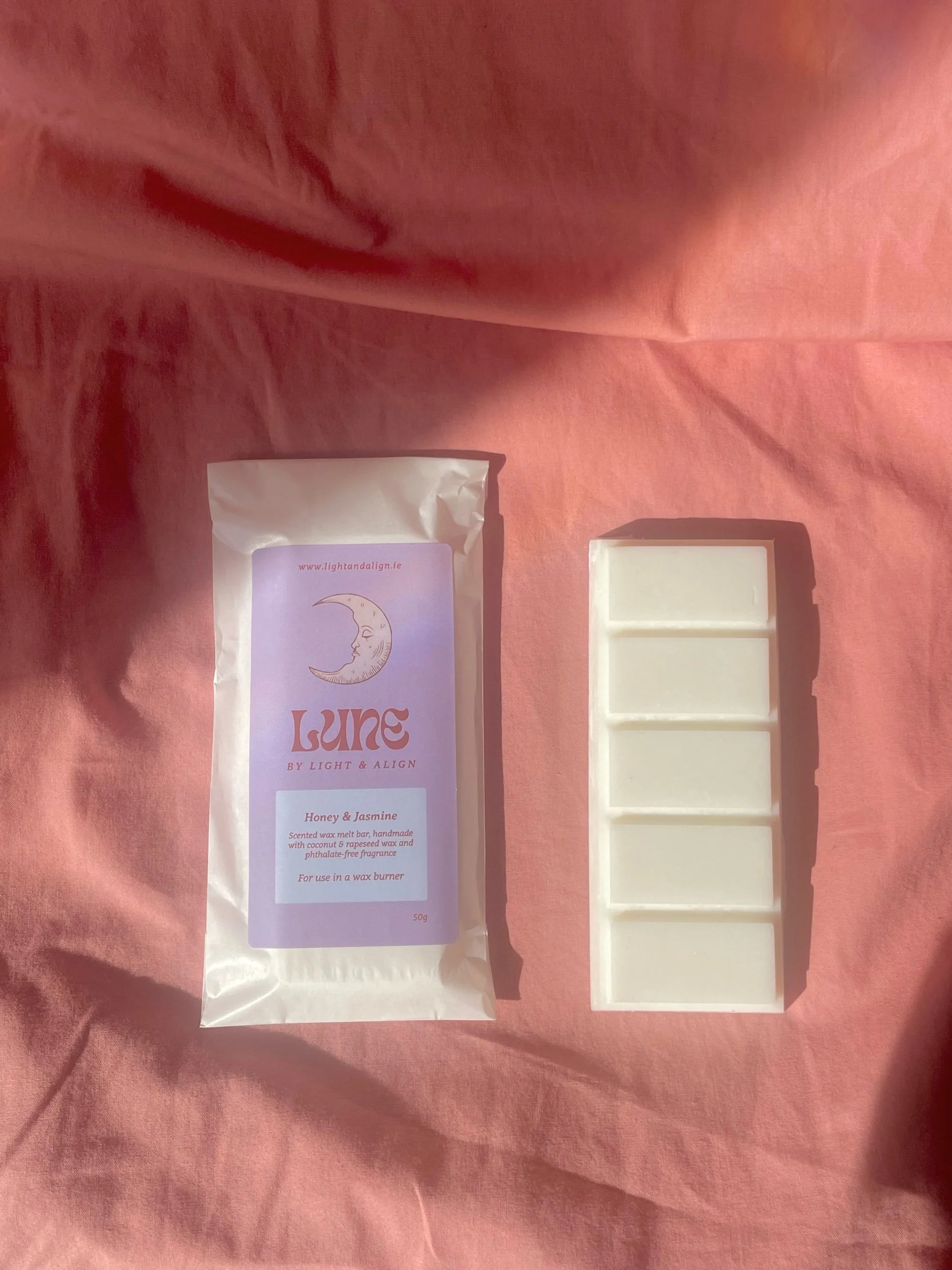 Lune | Wax Melt Bar | Honey & Jasmine
